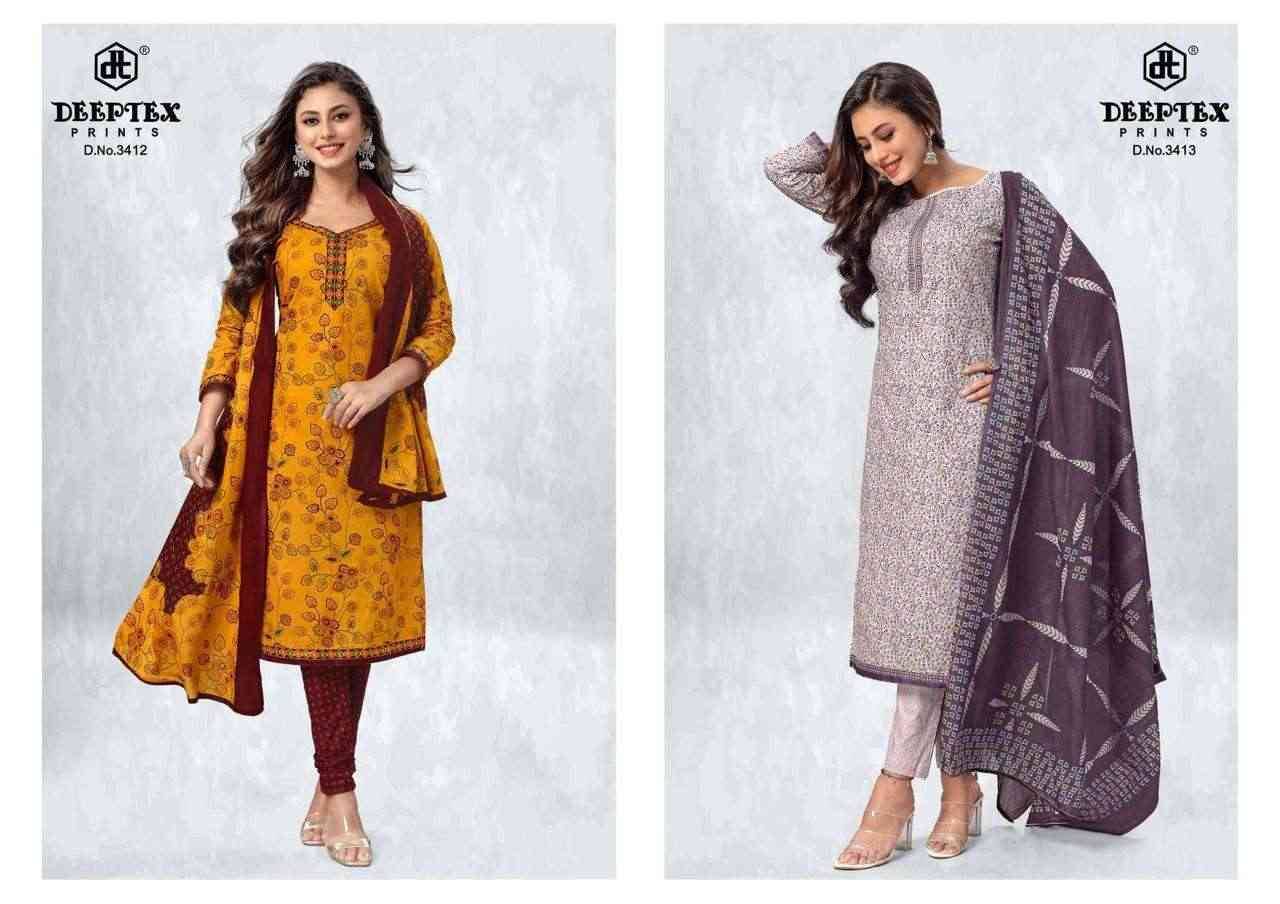 Chief Guest Vol-34 By Deeptex Prints 3401 To 3415 Series Beautiful Suits Colorful Stylish Fancy Casual Wear & Ethnic Wear Cotton Print Dresses At Wholesale Price