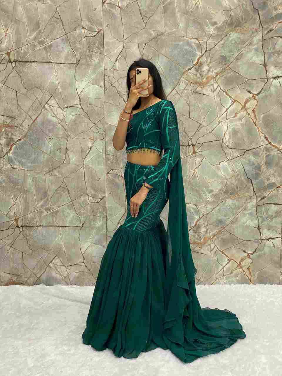 Lg-1835 By Fashid Wholesale 01 To 02 Series Designer Beautiful Designer Collection Occasional Wear & Party Wear Faux Georgette Lehengas At Wholesale Price