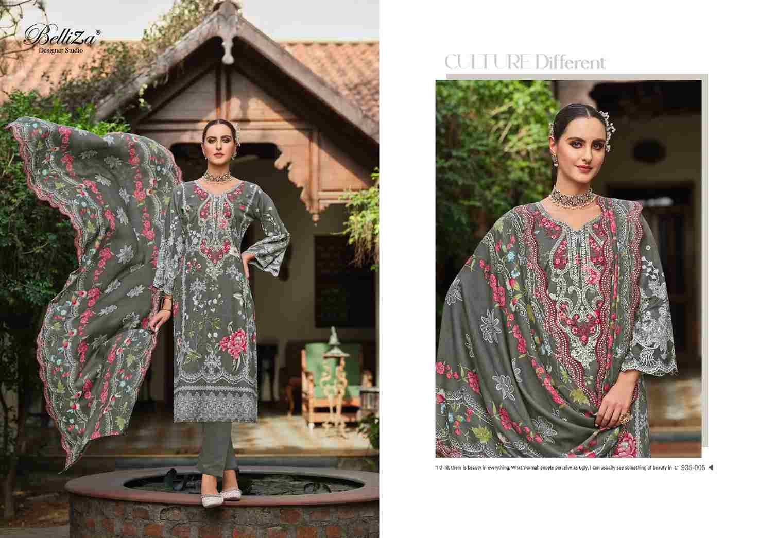 Guzarish Vol-13 By Belliza 935-001 To 935-008 Series Beautiful Stylish Festive Suits Fancy Colorful Casual Wear & Ethnic Wear & Ready To Wear Pure Cotton Digital Print Dresses At Wholesale Price