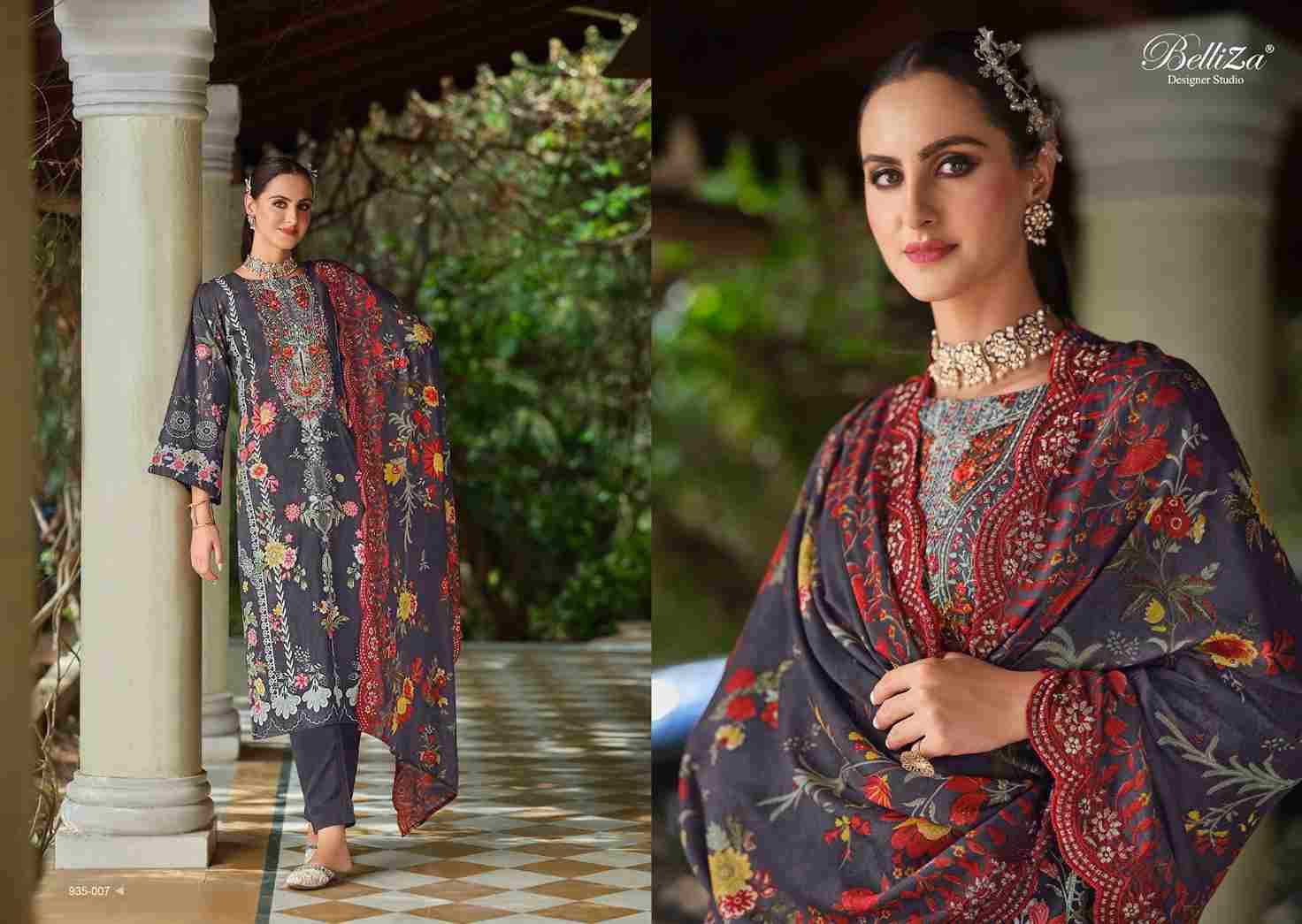 Guzarish Vol-13 By Belliza 935-001 To 935-008 Series Beautiful Stylish Festive Suits Fancy Colorful Casual Wear & Ethnic Wear & Ready To Wear Pure Cotton Digital Print Dresses At Wholesale Price