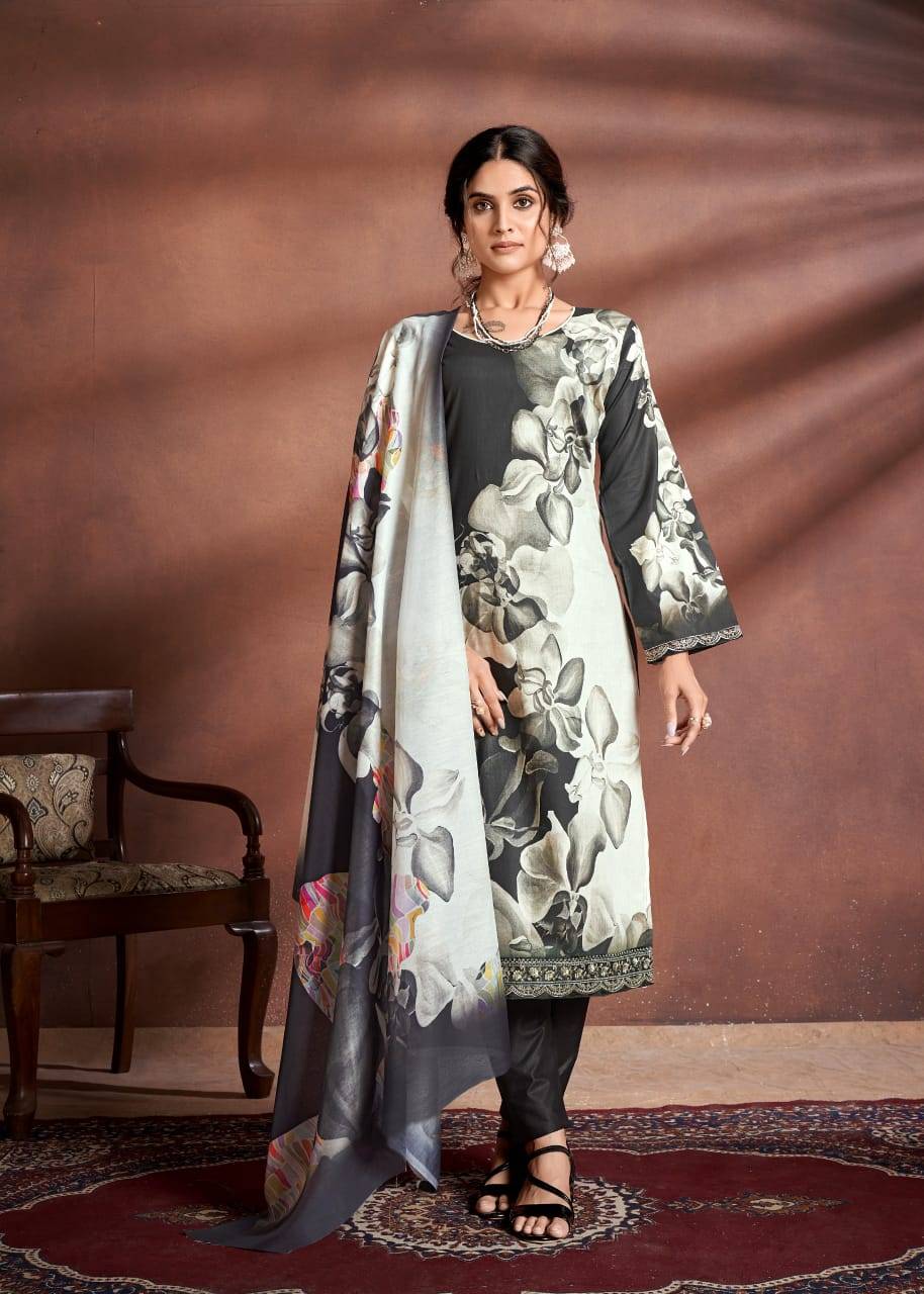 Tarazuu By The Hermitage Shop 1001 To 1004 Series Beautiful Festive Suits Colorful Stylish Fancy Casual Wear & Ethnic Wear Pure Lawn Cotton Dresses At Wholesale Price