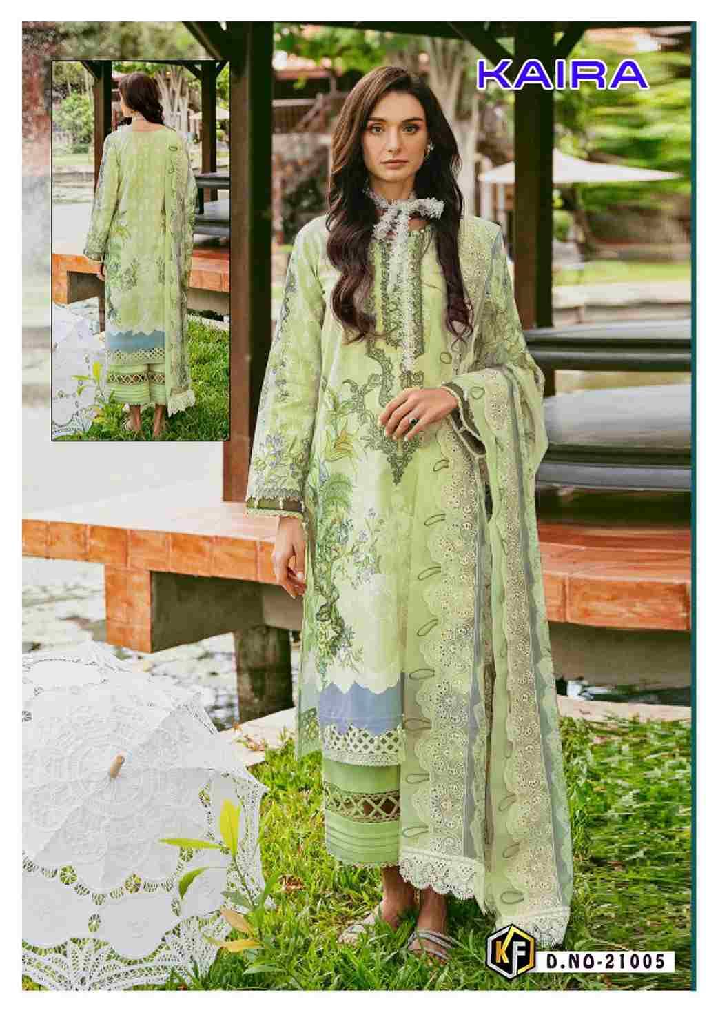 Kaira Vol-21 By Keval Fab 21001 To 21006 Series Beautiful Festive Suits Colorful Stylish Fancy Casual Wear & Ethnic Wear Pure Cotton Print Dresses At Wholesale Price