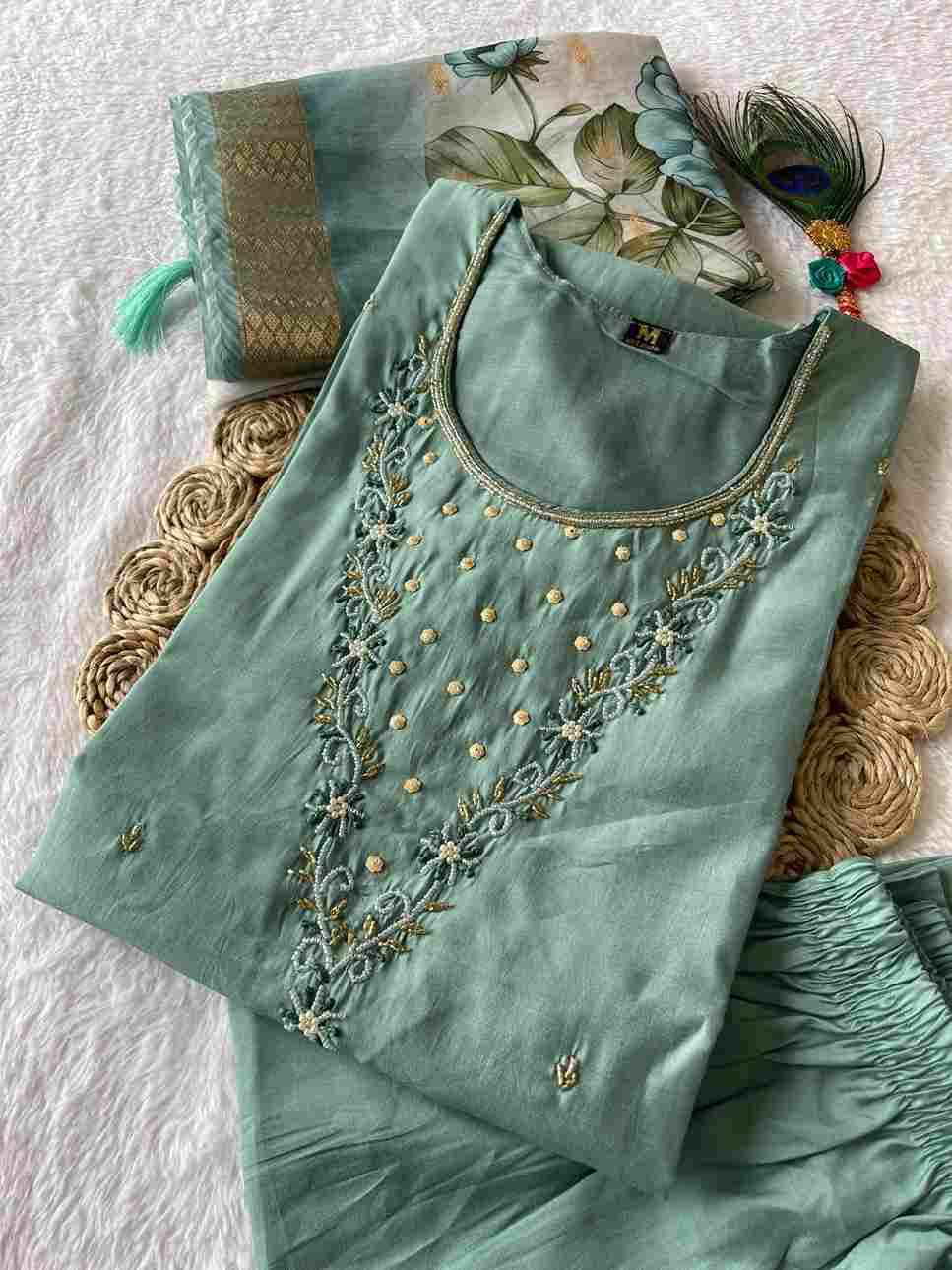 Kr-324 By Fashid Wholesale 01 To 07 Series Designer Festive Suits Collection Beautiful Stylish Fancy Colorful Party Wear & Occasional Wear Roman Silk Kurti With Pent At Wholesale Price