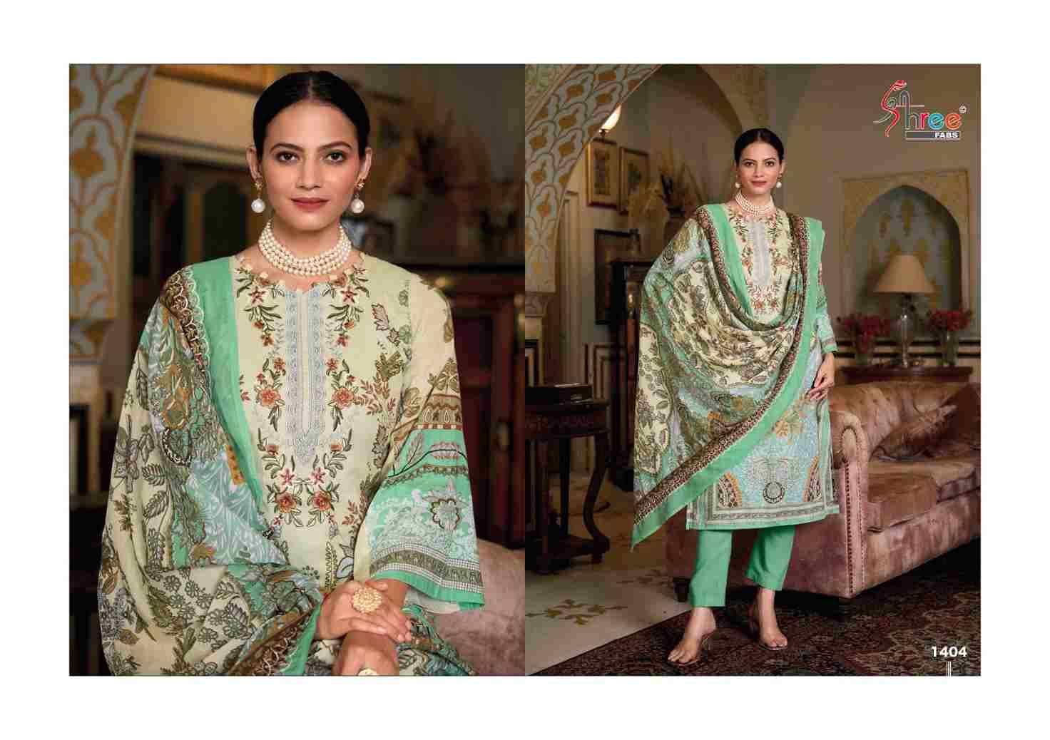 Gujarish Vol-14 By Shree Fabs 1401 To 1406 Series Designer Pakistani Suits Collection Beautiful Stylish Fancy Colorful Party Wear & Ethnic Wear Pure Viscose With Pure Cotton With Embroidery Dresses At Wholesale Price