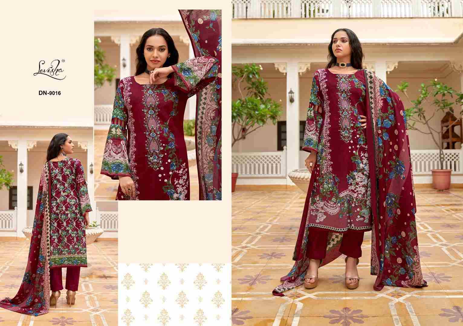 Naira Nx Vol-9 By Levisha 9013 To 9020 Series Beautiful Festive Suits Stylish Fancy Colorful Casual Wear & Ethnic Wear Cambric Lawn Cotton Dresses At Wholesale Price