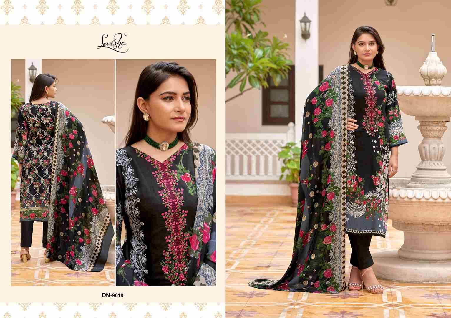 Naira Nx Vol-9 By Levisha 9013 To 9020 Series Beautiful Festive Suits Stylish Fancy Colorful Casual Wear & Ethnic Wear Cambric Lawn Cotton Dresses At Wholesale Price