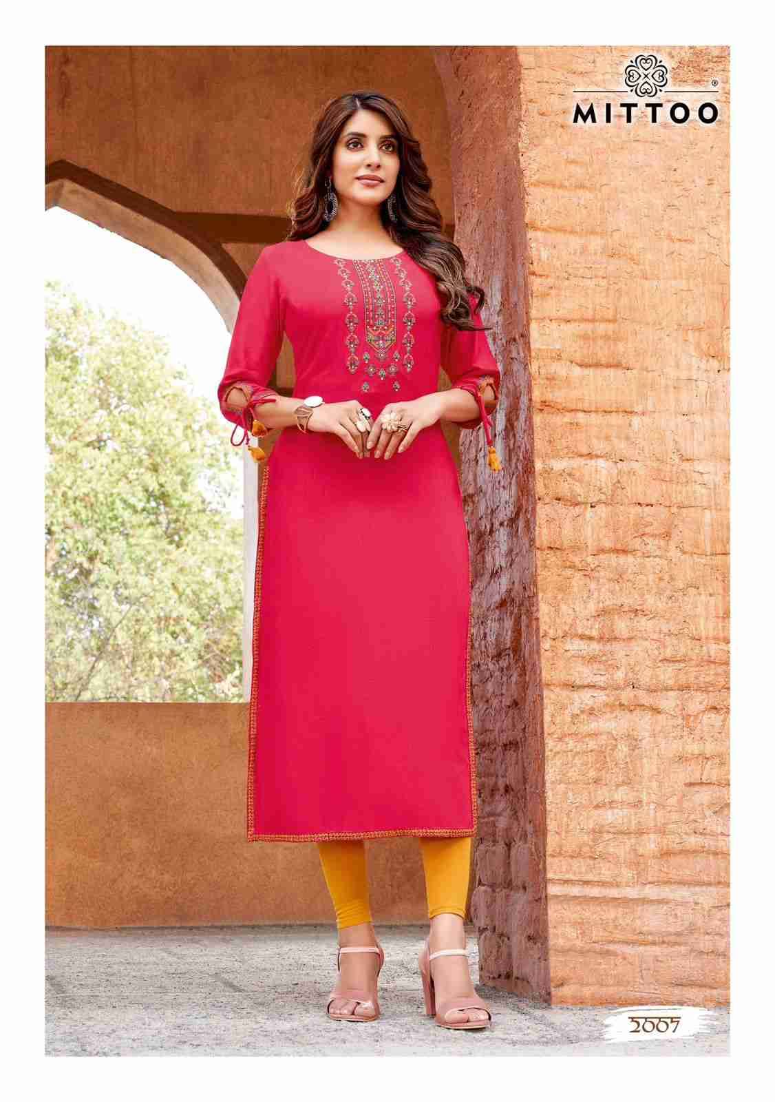 Styli Vol-2 By Mittoo 2007 To 2012 Series Designer Stylish Fancy Colorful Beautiful Party Wear & Ethnic Wear Collection Heavy Rayon Kurtis At Wholesale Price