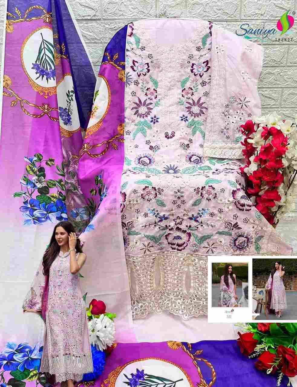 Saniya Trendz Hit Design 12002 By Saniya Trendz Beautiful Pakistani Suits Colorful Stylish Fancy Casual Wear & Ethnic Wear Georgette Embroidered Dresses At Wholesale Price