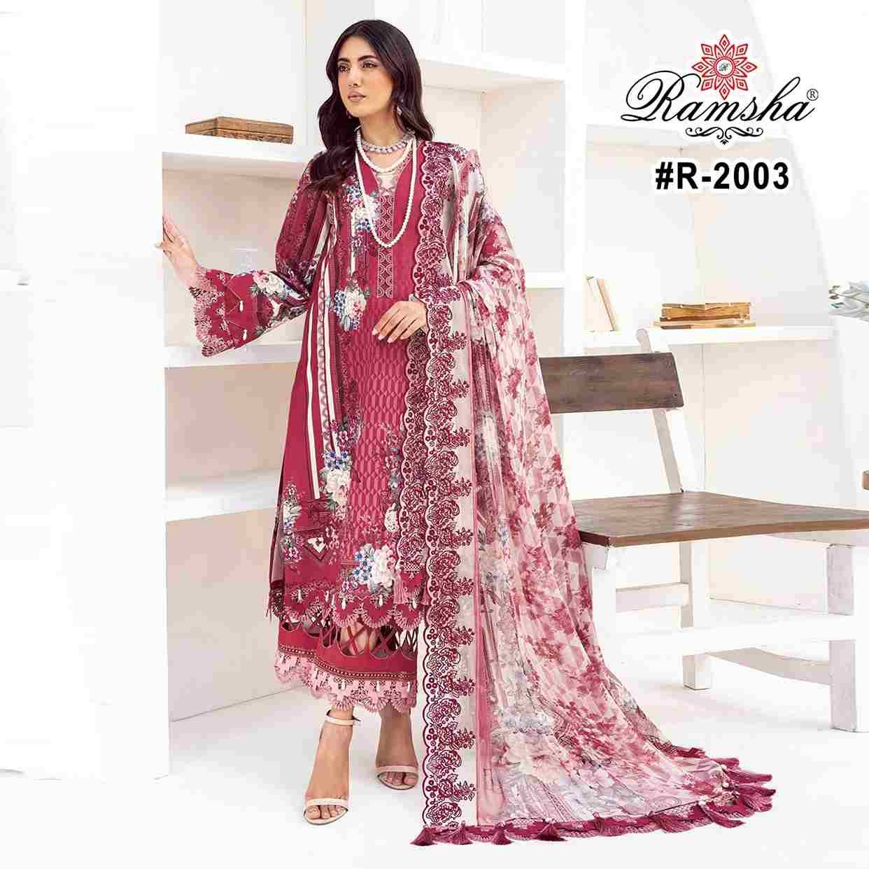 Firdous Lawn Collection By Ramsha 2001 To 2006 Series Wholesale Designer Pakistani Suits Collection Beautiful Stylish Fancy Colorful Party Wear & Occasional Wear Pure Cambric Dresses At Wholesale Price