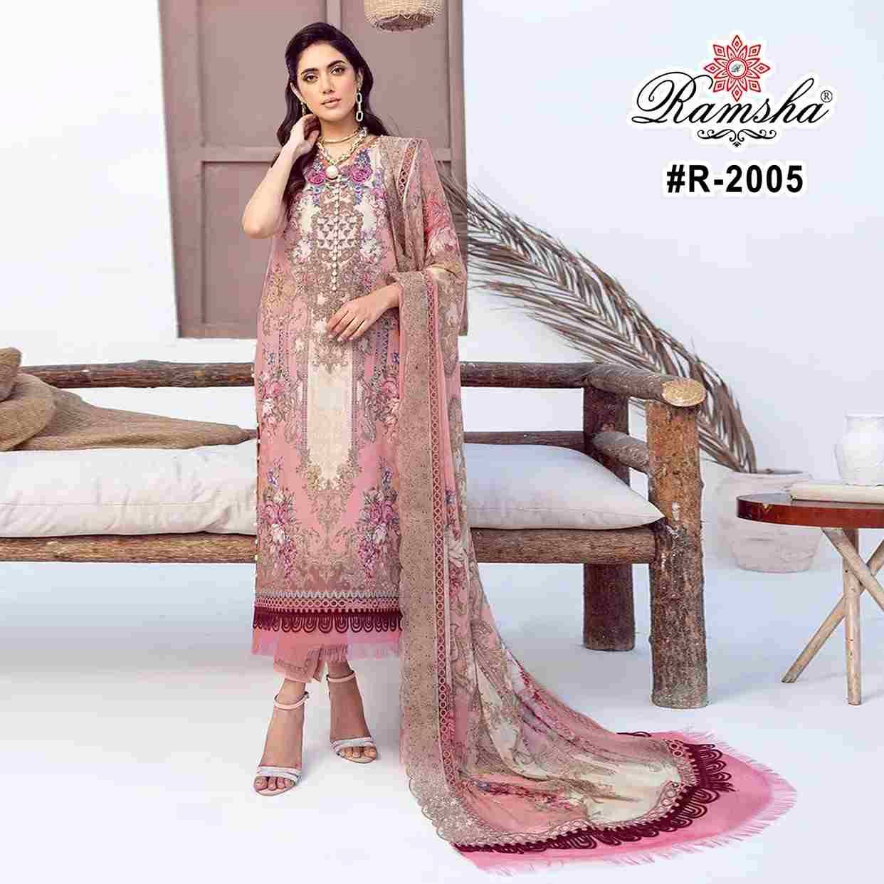 Firdous Lawn Collection By Ramsha 2001 To 2006 Series Wholesale Designer Pakistani Suits Collection Beautiful Stylish Fancy Colorful Party Wear & Occasional Wear Pure Cambric Dresses At Wholesale Price