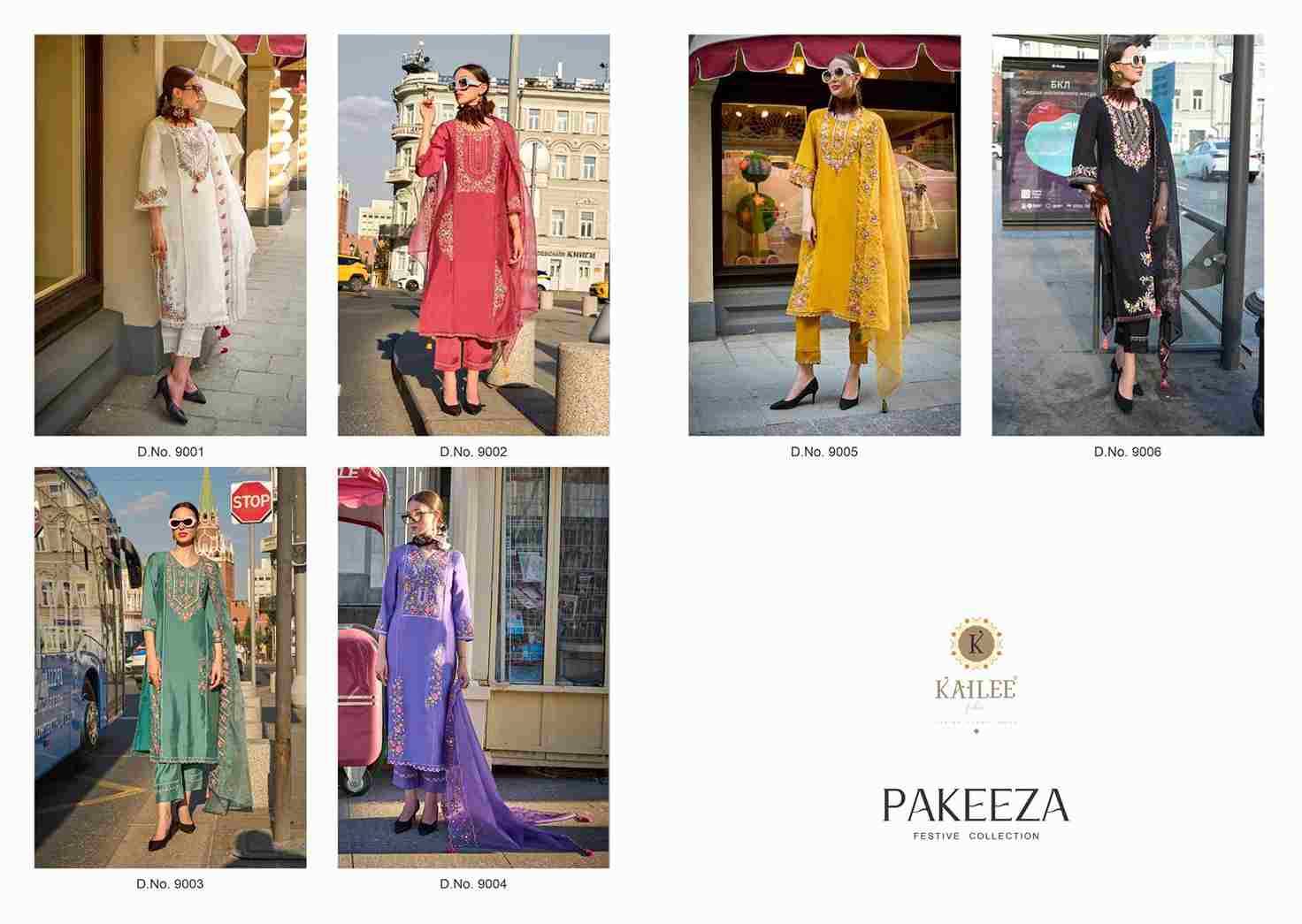 Pakeeza By Kailee 1001 To 1006 Series Designer Stylish Fancy Colorful Beautiful Party Wear & Ethnic Wear Collection Viscose Silk Tops At Wholesale Price