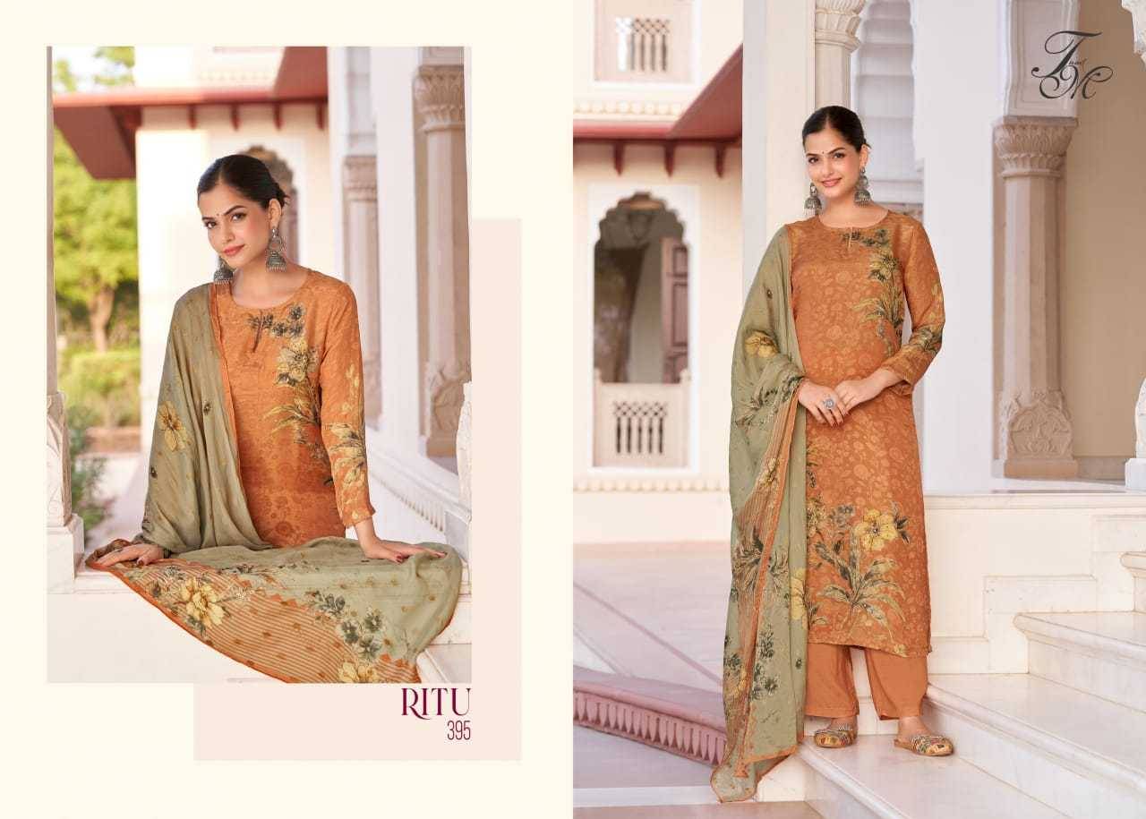 Ritu By T And M Designer Studio Beautiful Festive Suits Colorful Stylish Fancy Casual Wear & Ethnic Wear Viscose Jacquard Dresses At Wholesale Price