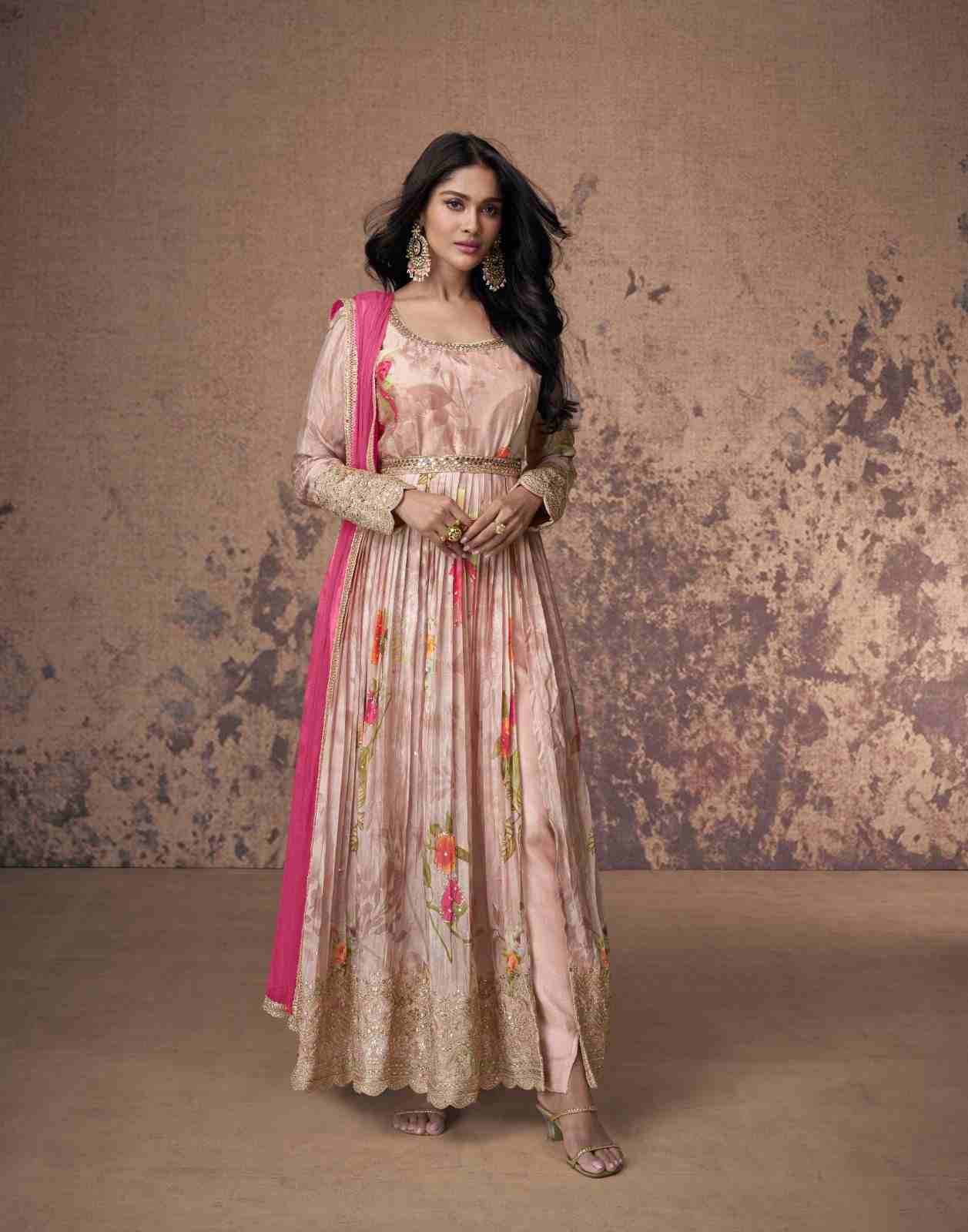 Anamika By Sayuri 5491 To 5494 Series Beautiful Festive Suits Colorful Stylish Fancy Casual Wear & Ethnic Wear Georgette With Work Dresses At Wholesale Price