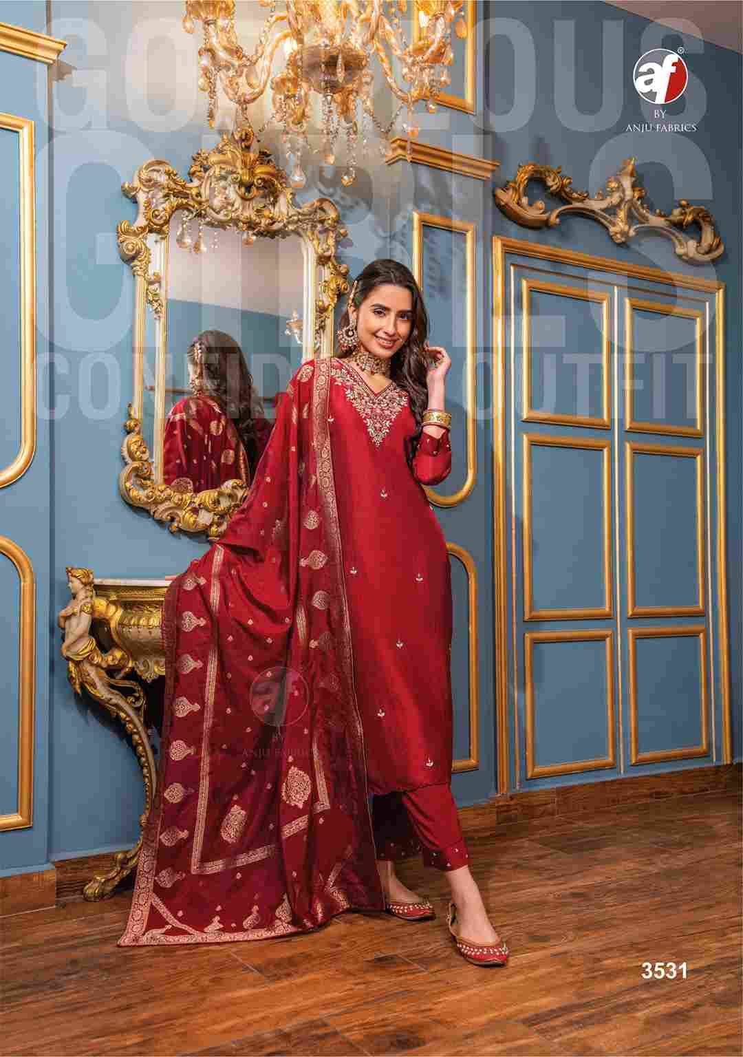 Ghunghat Vol-10 By Anju Fabrics 3531 To 3536 Series Designer Festive Suits Beautiful Stylish Fancy Colorful Party Wear & Occasional Wear Pure Dola Silk Dresses At Wholesale Price