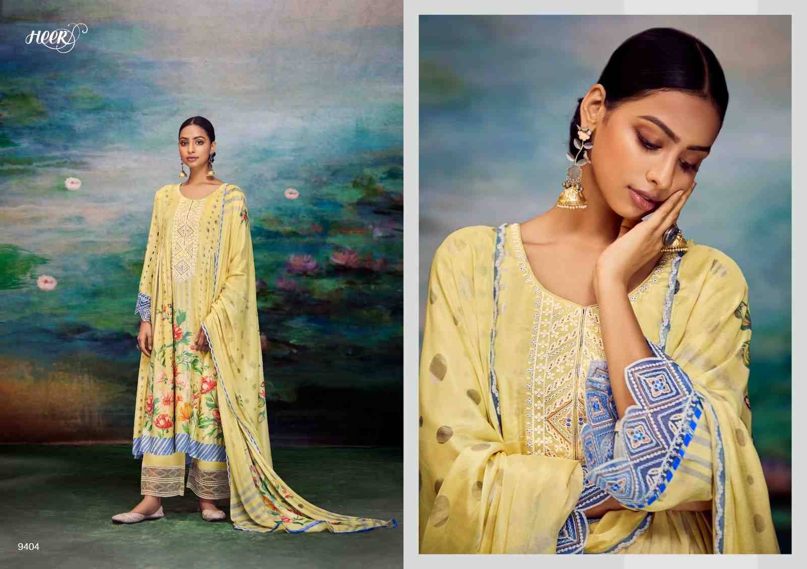 Shakino By Kimora Fashion 9401 To 9406 Series Beautiful Stylish Festive Suits Fancy Colorful Casual Wear & Ethnic Wear & Ready To Wear Pure Muslin Print Dresses At Wholesale Price