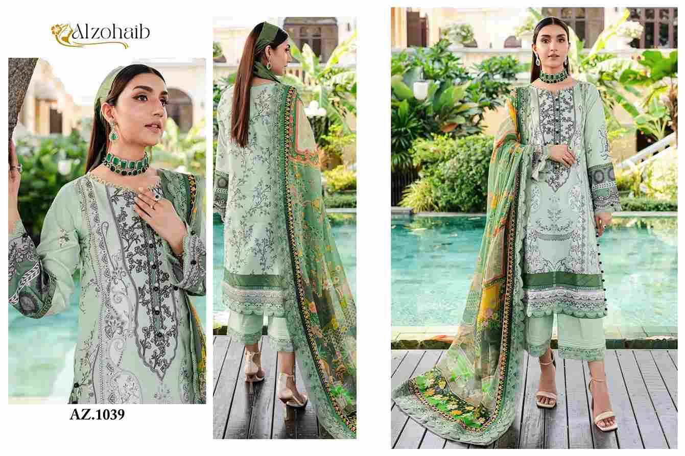 Queen Court Vol-2 By Alzohaib 1039 To 1043 Series Wholesale Designer Pakistani Suits Collection Beautiful Stylish Fancy Colorful Party Wear & Occasional Wear Pure Cotton Print Dresses At Wholesale Price