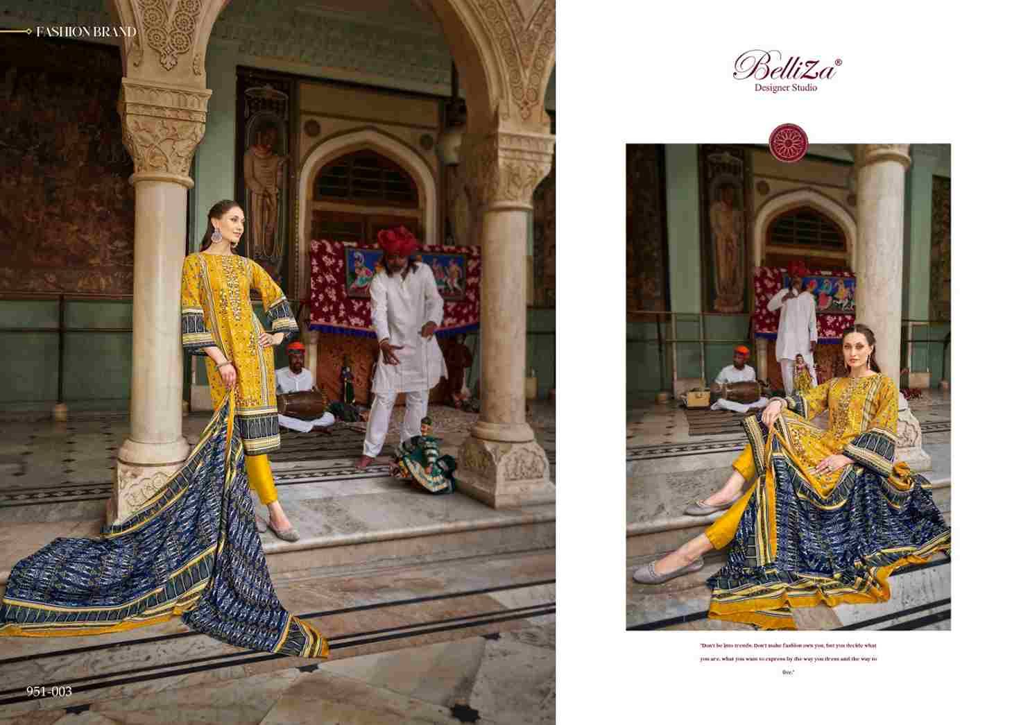 Bin Saeed Vol-6 By Belliza 951-001 To 951-008 Series Beautiful Stylish Festive Suits Fancy Colorful Casual Wear & Ethnic Wear & Ready To Wear Pure Cotton Digital Print Dresses At Wholesale Price