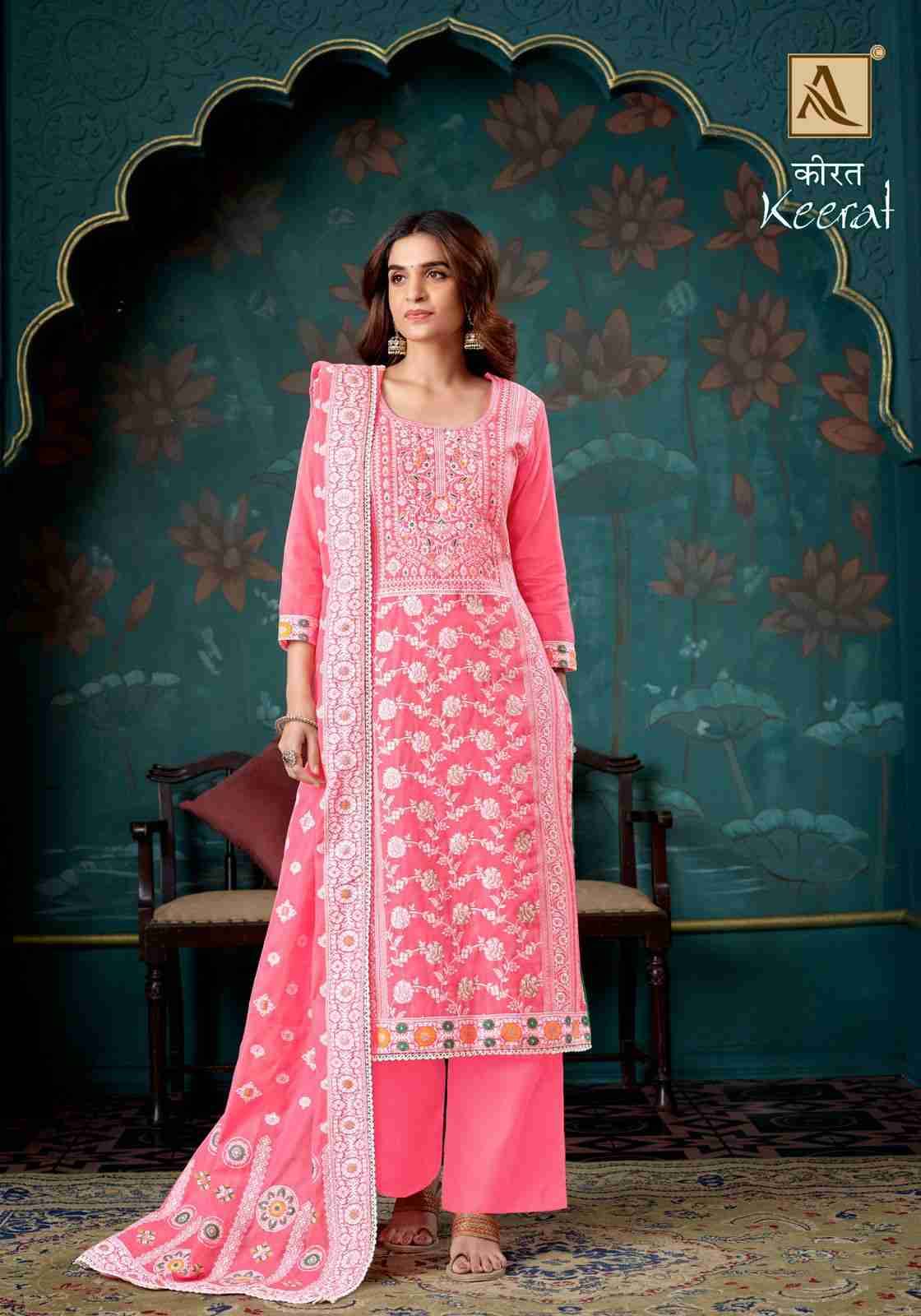 Keerat By Alok Suit 1516-001 To 1516-006 Series Beautiful Festive Suits Colorful Stylish Fancy Casual Wear & Ethnic Wear Pure Jacquard Dresses At Wholesale Price