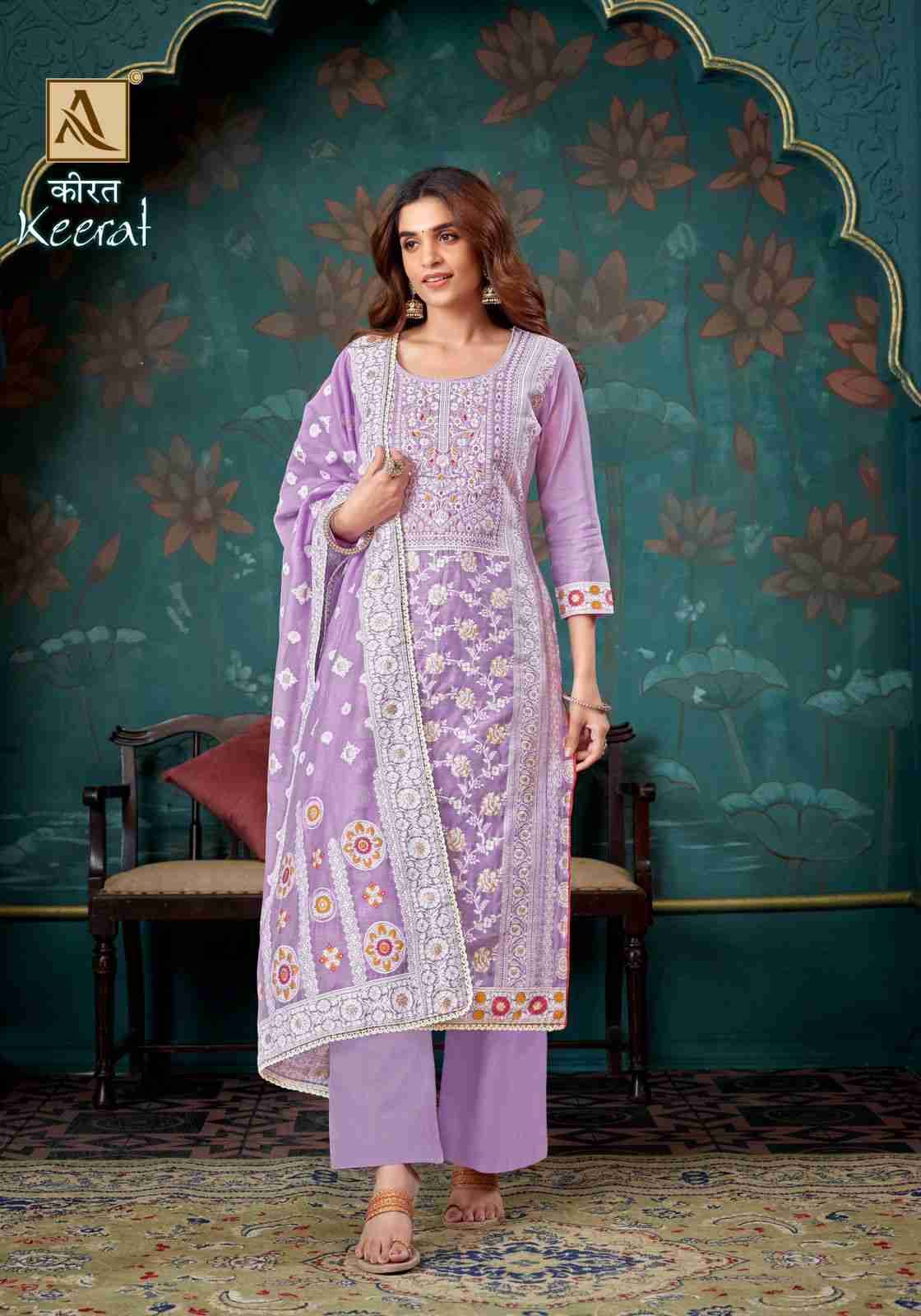 Keerat By Alok Suit 1516-001 To 1516-006 Series Beautiful Festive Suits Colorful Stylish Fancy Casual Wear & Ethnic Wear Pure Jacquard Dresses At Wholesale Price