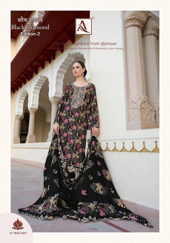 Black Diamond Vol-2 By Alok Suit 1605-001 To 1605-006 Series Beautiful Festive Suits Colorful Stylish Fancy Casual Wear & Ethnic Wear Pure Rayon Dresses At Wholesale Price