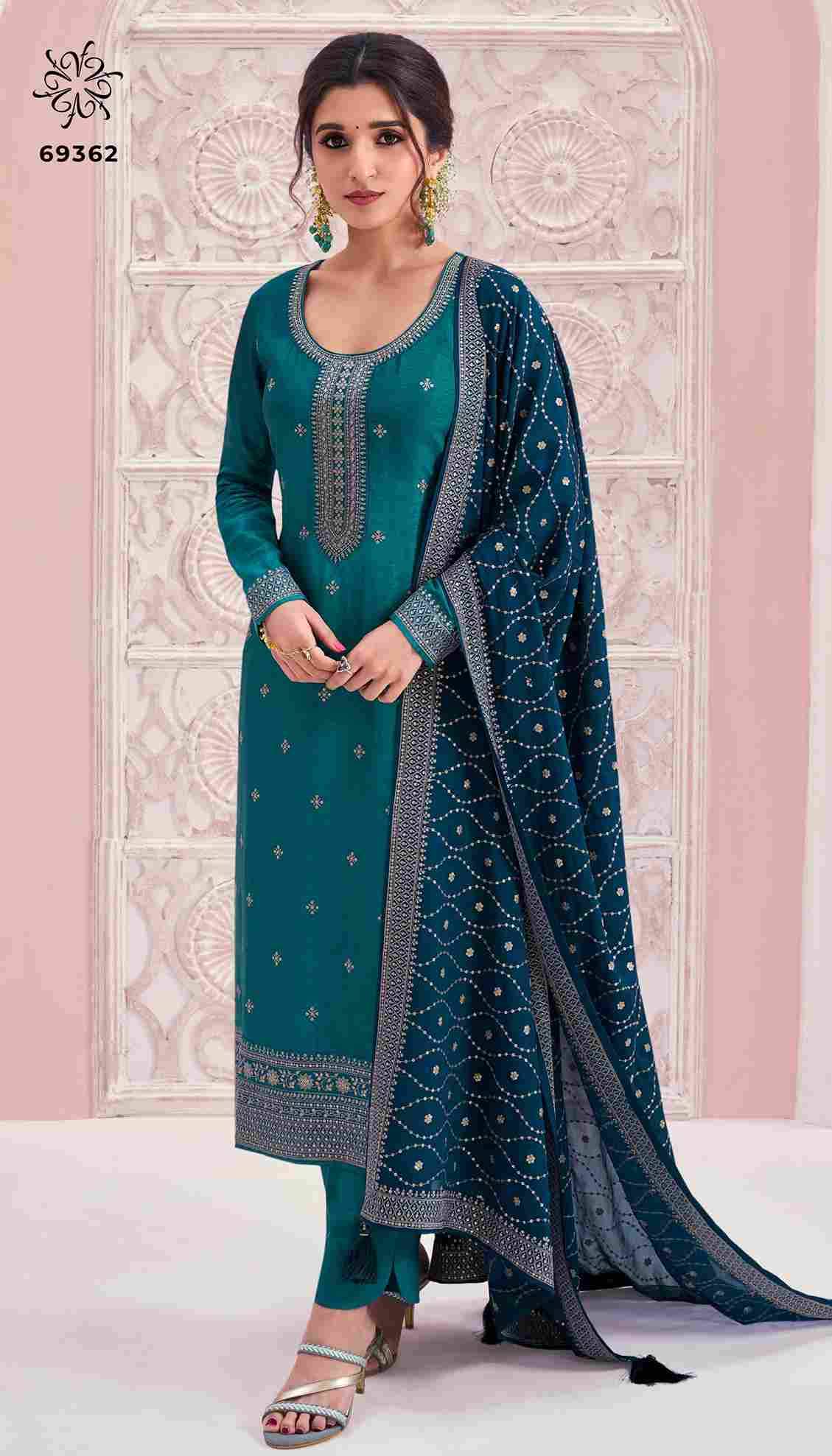 Siya By Vinay Fashion 69361 To 69366 Series Designer Festive Festive Suits Collection Beautiful Stylish Fancy Colorful Party Wear & Occasional Wear Silk Dresses At Wholesale Price