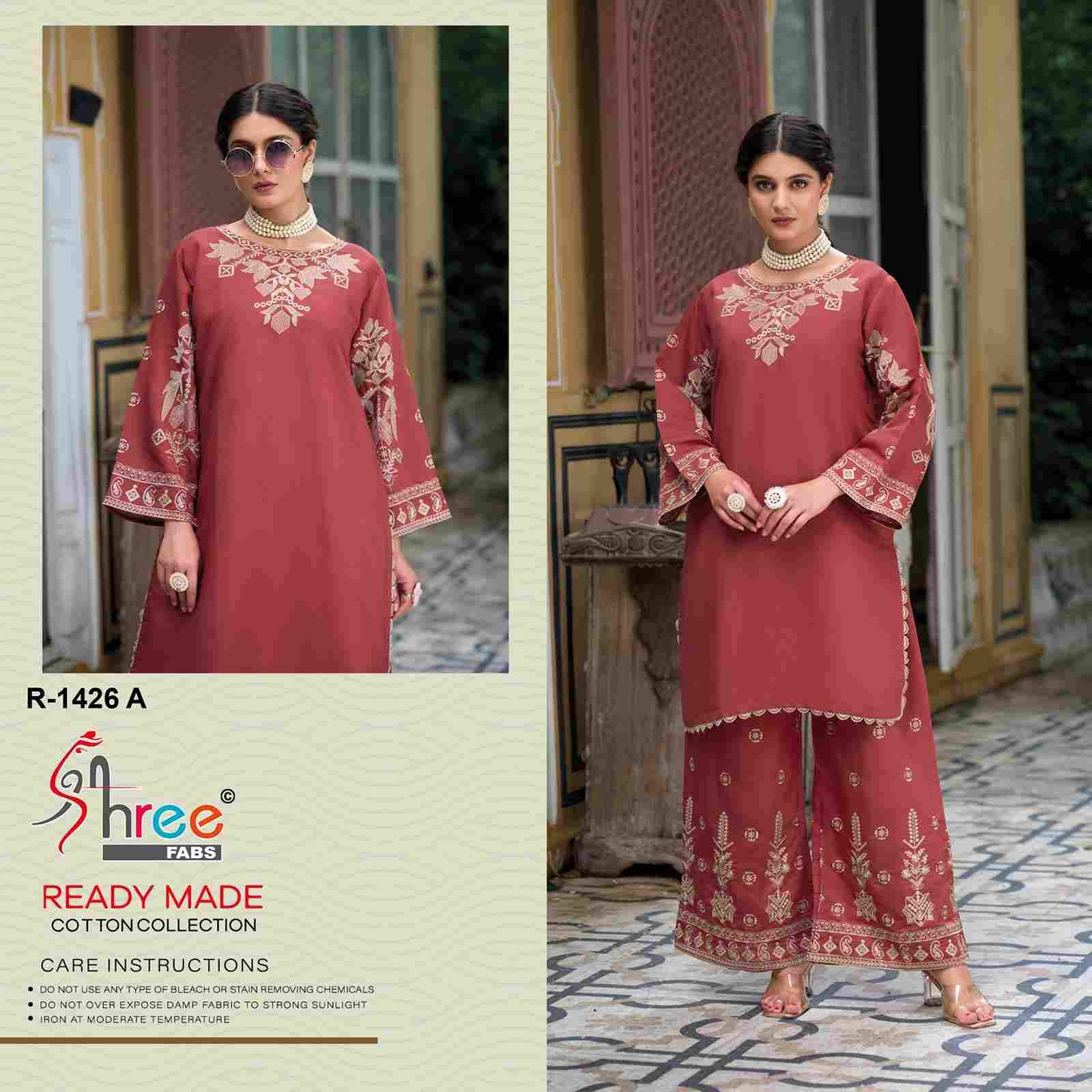 Shree Fabs Hit Design R-1426 Colours By Shree Fabs R-1426-A To R-1426-D Series Beautiful Pakistani Suits Stylish Fancy Colorful Party Wear & Occasional Wear Viscose Silk Embroidered Dresses At Wholesale Price