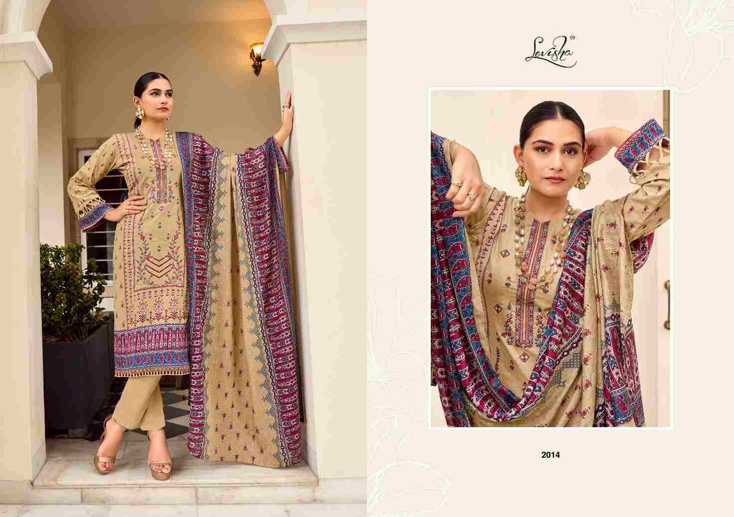 Sana Samiya Vol-2 By Levisha 2013 To 2018 Series Festive Suits Beautiful Fancy Colorful Stylish Party Wear & Occasional Wear Cambric Cotton Print Dresses At Wholesale Price