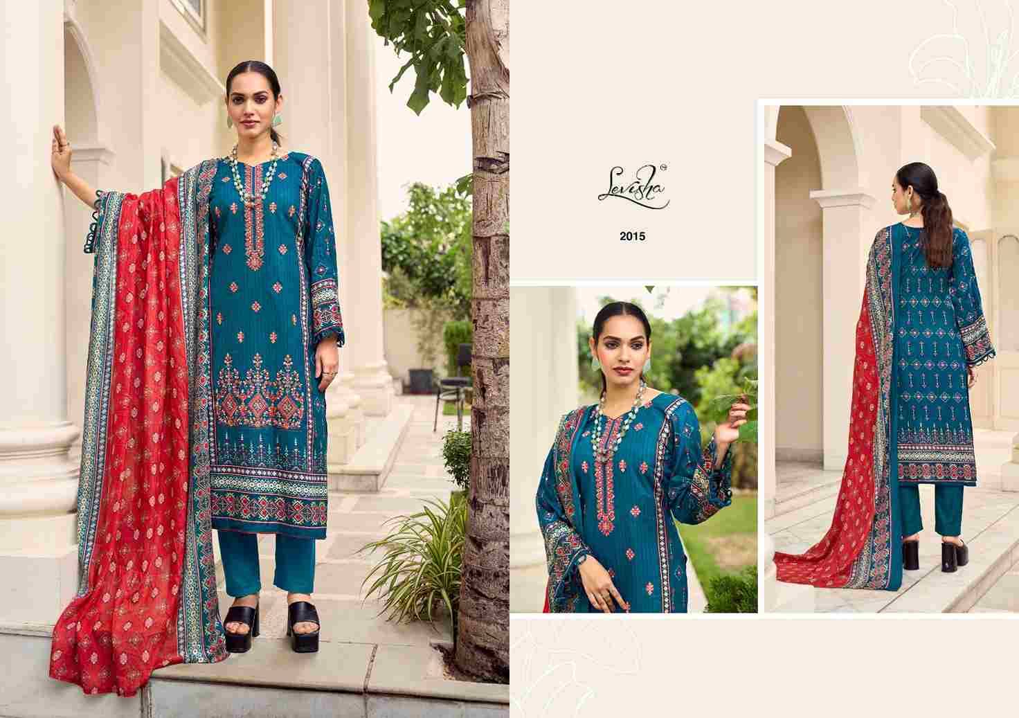 Sana Samiya Vol-2 By Levisha 2013 To 2018 Series Festive Suits Beautiful Fancy Colorful Stylish Party Wear & Occasional Wear Cambric Cotton Print Dresses At Wholesale Price