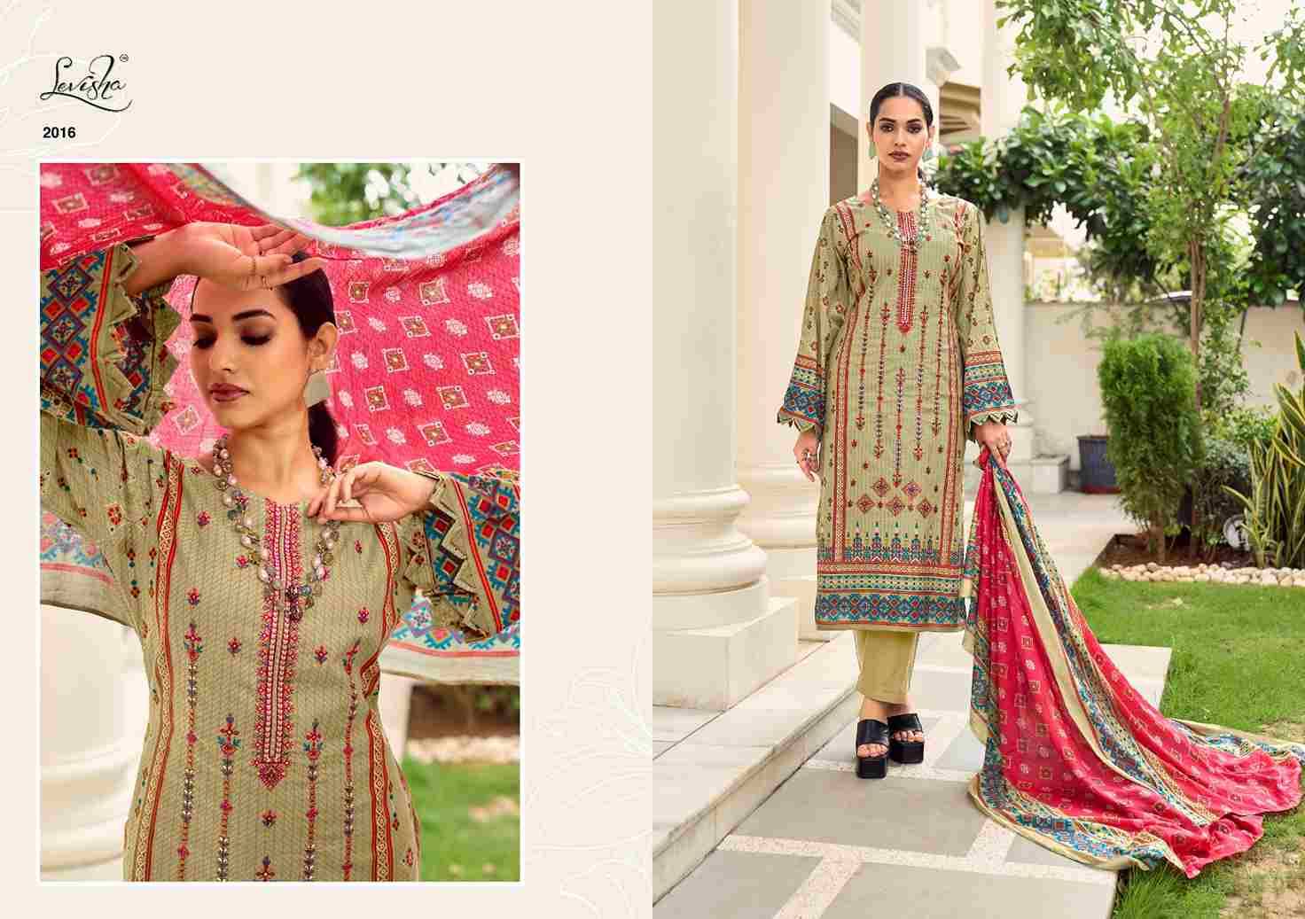 Sana Samiya Vol-2 By Levisha 2013 To 2018 Series Festive Suits Beautiful Fancy Colorful Stylish Party Wear & Occasional Wear Cambric Cotton Print Dresses At Wholesale Price