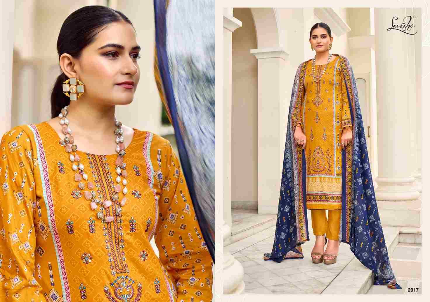 Sana Samiya Vol-2 By Levisha 2013 To 2018 Series Festive Suits Beautiful Fancy Colorful Stylish Party Wear & Occasional Wear Cambric Cotton Print Dresses At Wholesale Price