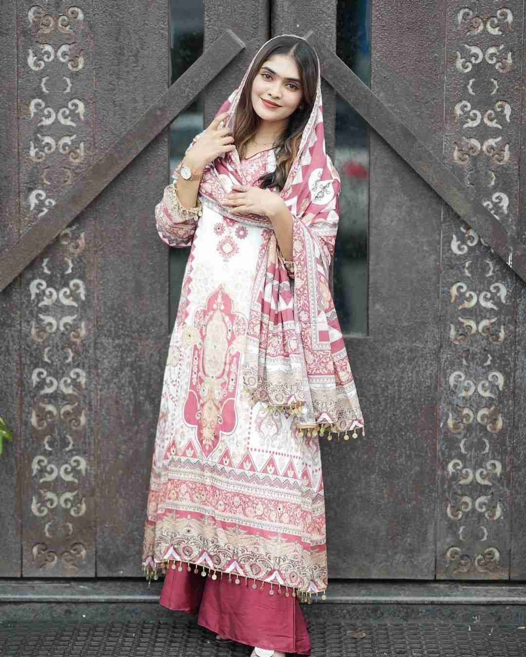 L-1871 By Fashid Wholesale Beautiful Festive Suits Colorful Stylish Fancy Casual Wear & Ethnic Wear Musiln Printed Dresses At Wholesale Price