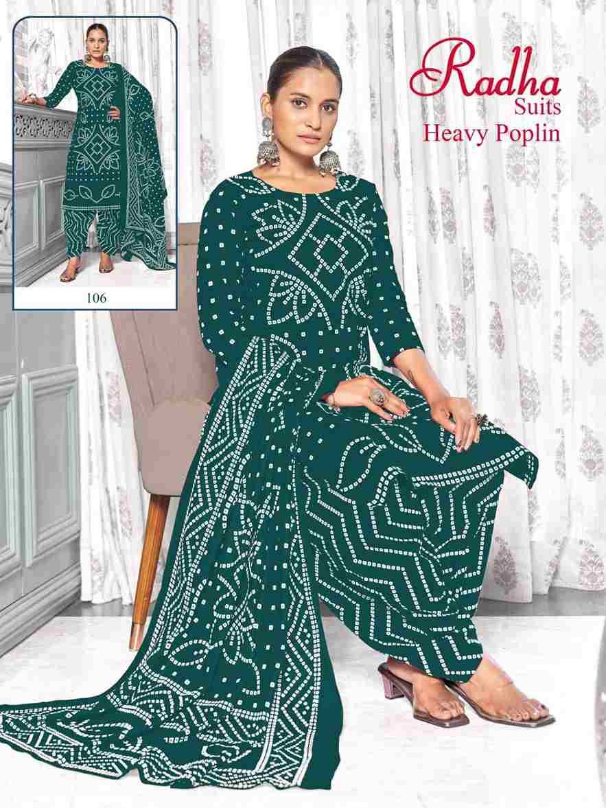 Bandhani Special Vol-1 By Radha Suits 101 To 110 Series Designer Festive Suits Beautiful Fancy Stylish Colorful Party Wear & Occasional Wear Fancy Dresses At Wholesale Price