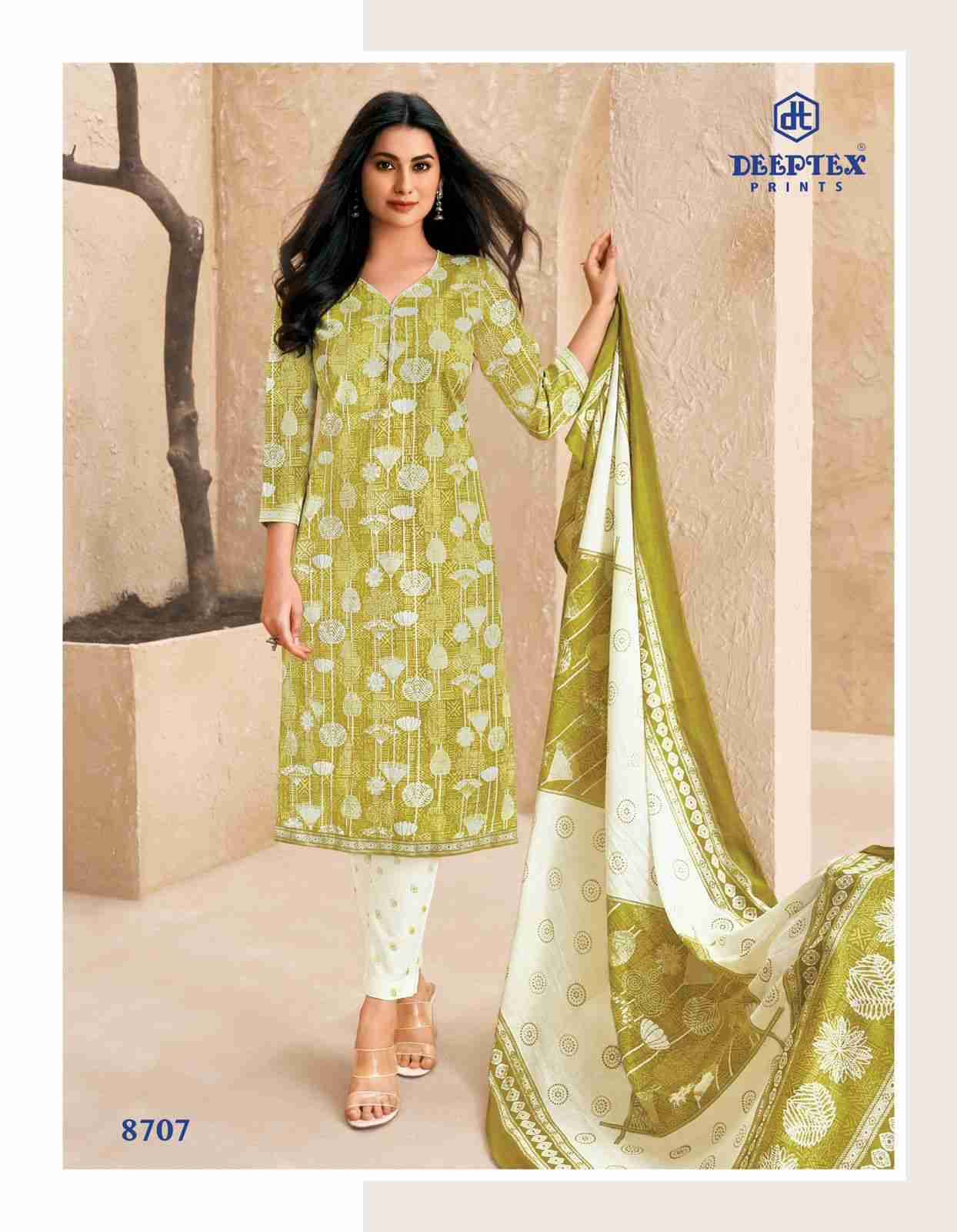 Miss India Vol-87 By Deeptex Prints 8701 To 8726 Series Beautiful Festive Suits Stylish Fancy Colorful Casual Wear & Ethnic Wear Cotton Print Dresses At Wholesale Price