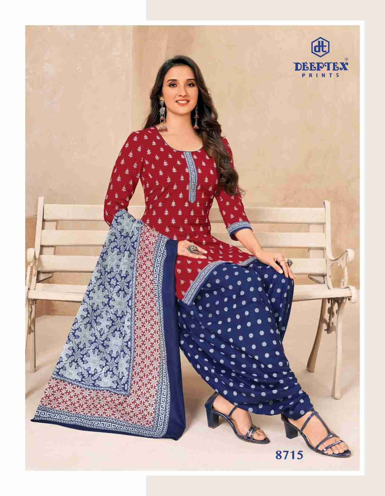 Miss India Vol-87 By Deeptex Prints 8701 To 8726 Series Beautiful Festive Suits Stylish Fancy Colorful Casual Wear & Ethnic Wear Cotton Print Dresses At Wholesale Price