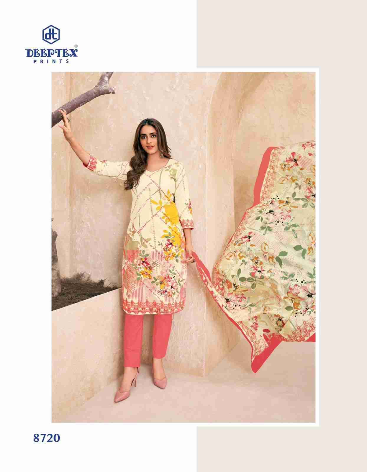 Miss India Vol-87 By Deeptex Prints 8701 To 8726 Series Beautiful Festive Suits Stylish Fancy Colorful Casual Wear & Ethnic Wear Cotton Print Dresses At Wholesale Price