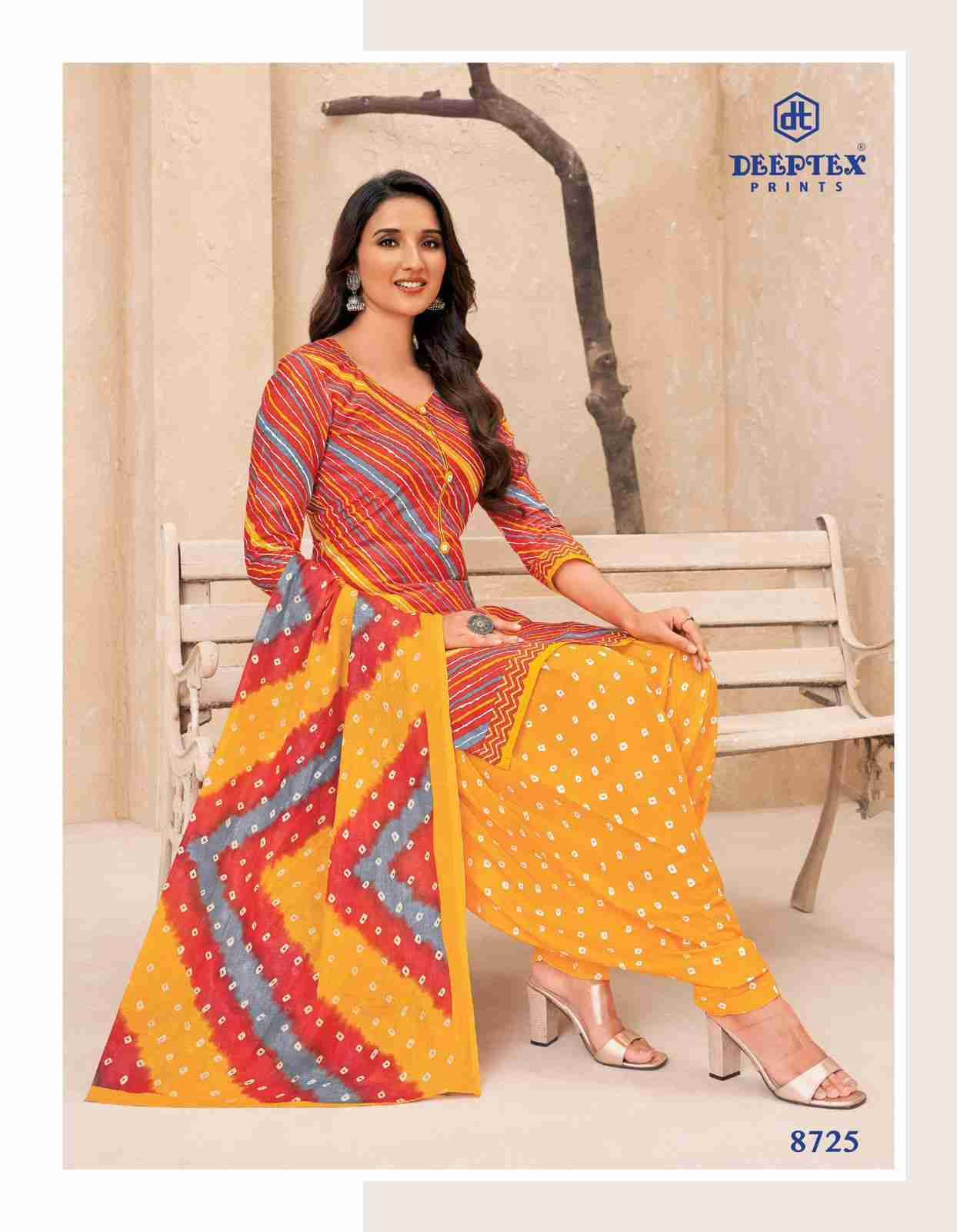 Miss India Vol-87 By Deeptex Prints 8701 To 8726 Series Beautiful Festive Suits Stylish Fancy Colorful Casual Wear & Ethnic Wear Cotton Print Dresses At Wholesale Price