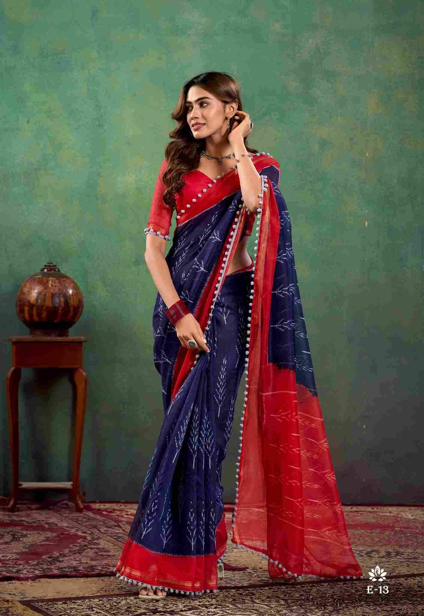 Pumpum Vol-13 By SR 13-A To 13-J Series Indian Traditional Wear Collection Beautiful Stylish Fancy Colorful Party Wear & Occasional Wear Mal Mal Cotton Sarees At Wholesale Price