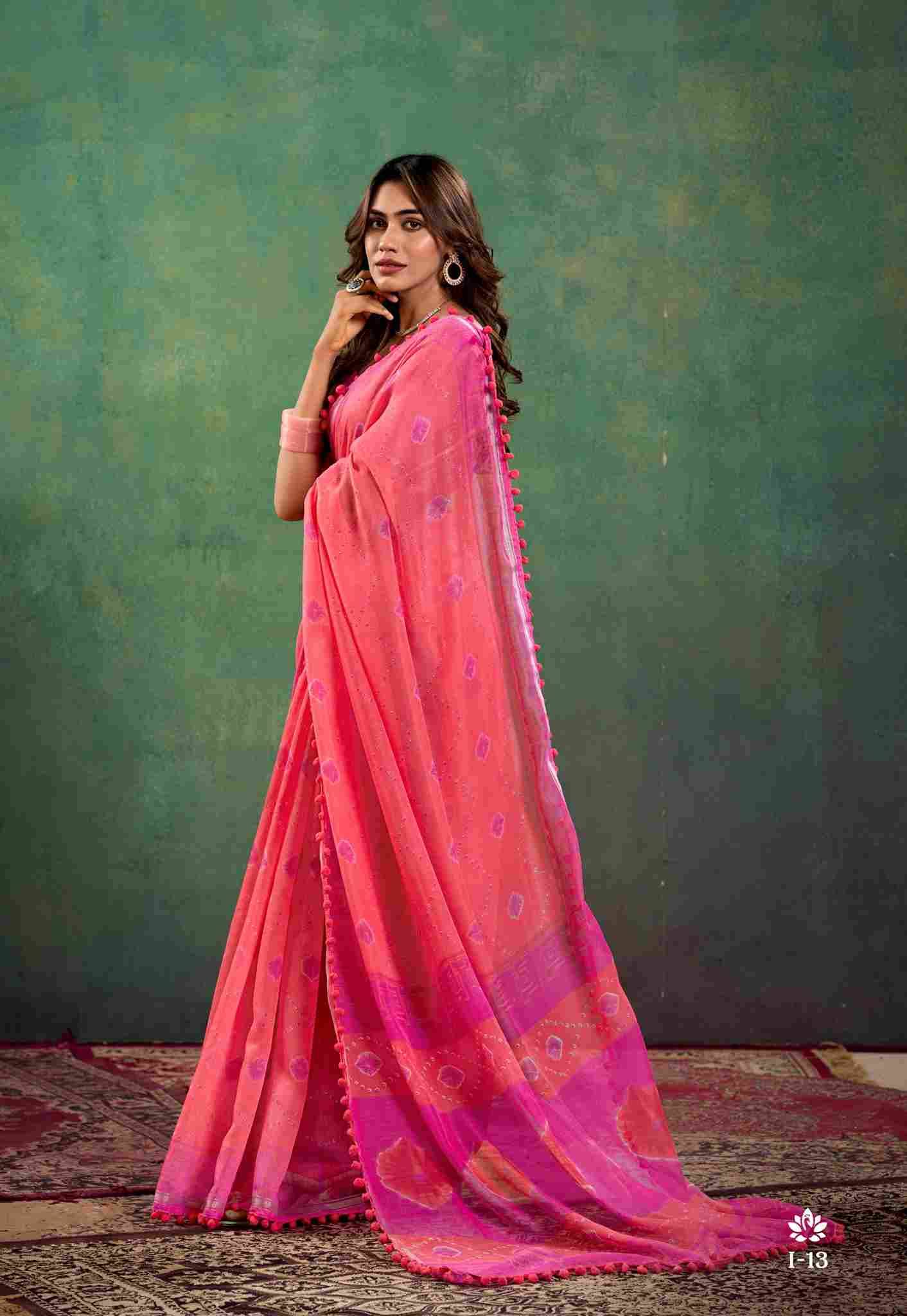 Pumpum Vol-13 By SR 13-A To 13-J Series Indian Traditional Wear Collection Beautiful Stylish Fancy Colorful Party Wear & Occasional Wear Mal Mal Cotton Sarees At Wholesale Price