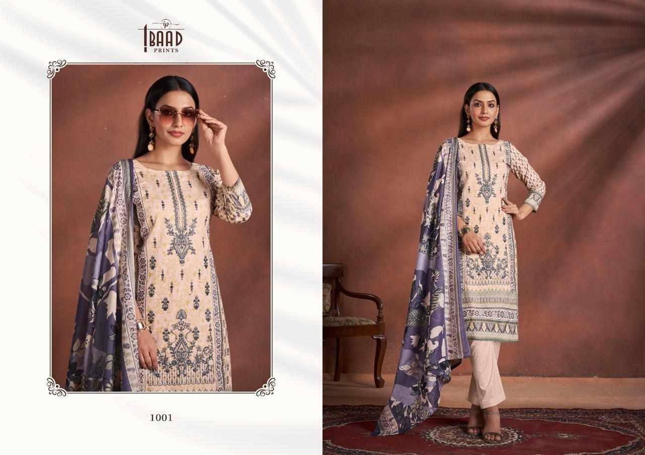 Ibaad Embroidered Vol-1 By Ibaad Prints 1001 To 1004 Series Beautiful Festive Suits Stylish Fancy Colorful Casual Wear & Ethnic Wear Pure Lawn Print Dresses At Wholesale Price