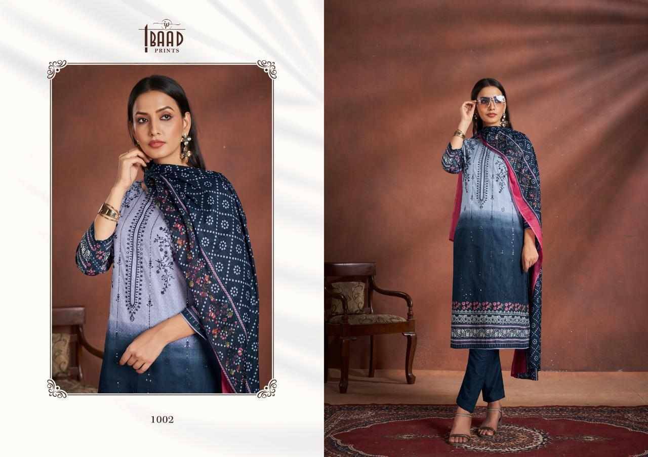 Ibaad Embroidered Vol-1 By Ibaad Prints 1001 To 1004 Series Beautiful Festive Suits Stylish Fancy Colorful Casual Wear & Ethnic Wear Pure Lawn Print Dresses At Wholesale Price