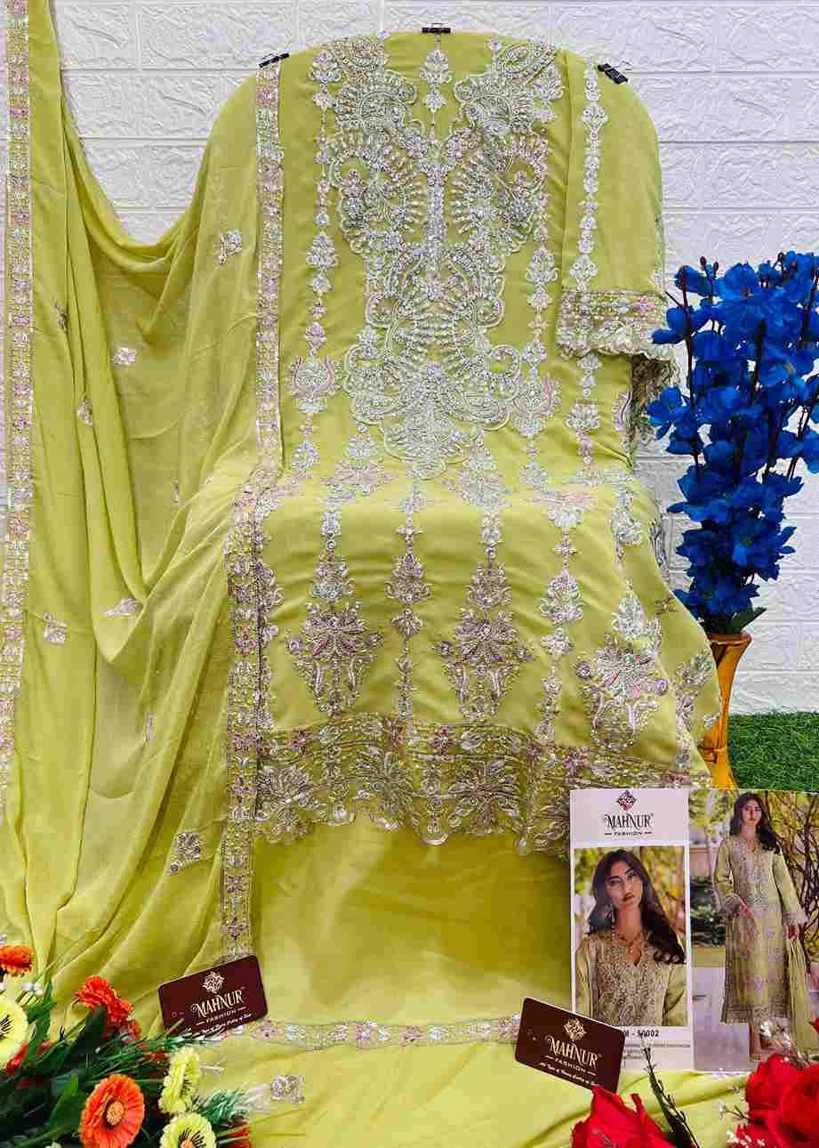 Mahnur Vol-50 By Mahnur Fashion 50001 To 50003 Series Beautiful Pakistani Suits Colorful Stylish Fancy Casual Wear & Ethnic Wear Georgette Dresses At Wholesale Price