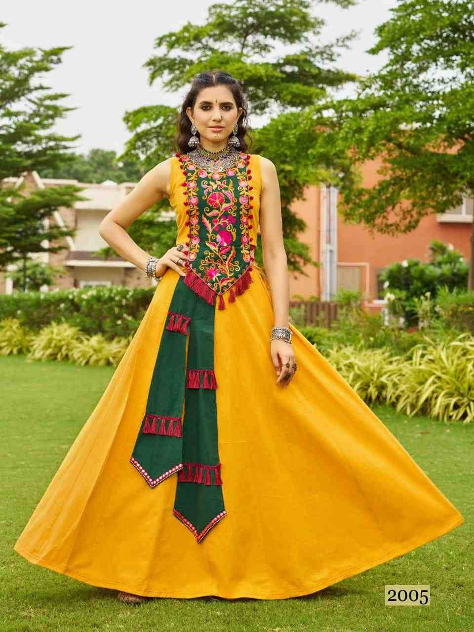 Khelaiya Vol-2 By Fashid Wholesale 2001 To 2007 Series Beautiful Colorful Fancy Navratri Collection Occasional Wear & Party Wear Pure Khadi Lehengas At Wholesale Price