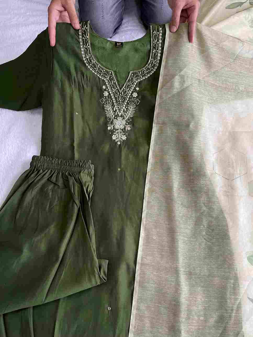 Kr-344 By Fashid Wholesale Designer Festive Suits Collection Beautiful Stylish Fancy Colorful Party Wear & Occasional Wear Roman Silk Kurti With Pent At Wholesale Price