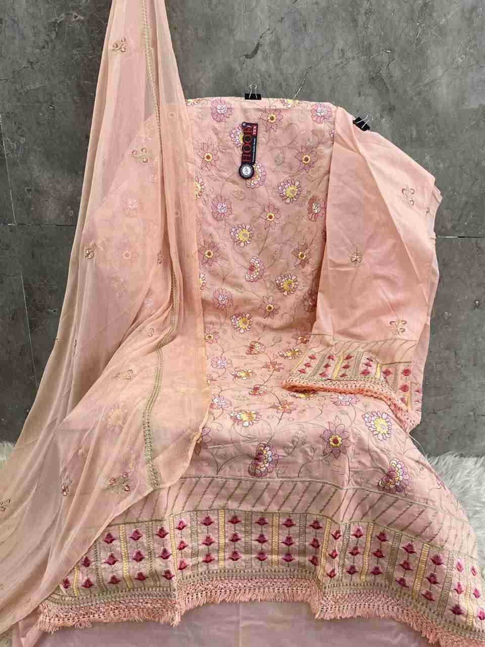 Hoor Tex Hit Design H-310 By Hoor Tex Designer Festive Pakistani Suits Collection Beautiful Stylish Fancy Colorful Party Wear & Occasional Wear Cotton Embroidered Dresses At Wholesale Price