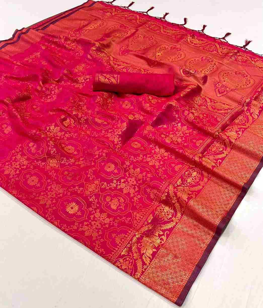 Ruby By Rajbeer 01 To 06 Series Indian Traditional Wear Collection Beautiful Stylish Fancy Colorful Party Wear & Occasional Wear Handloom Silk Sarees At Wholesale Price