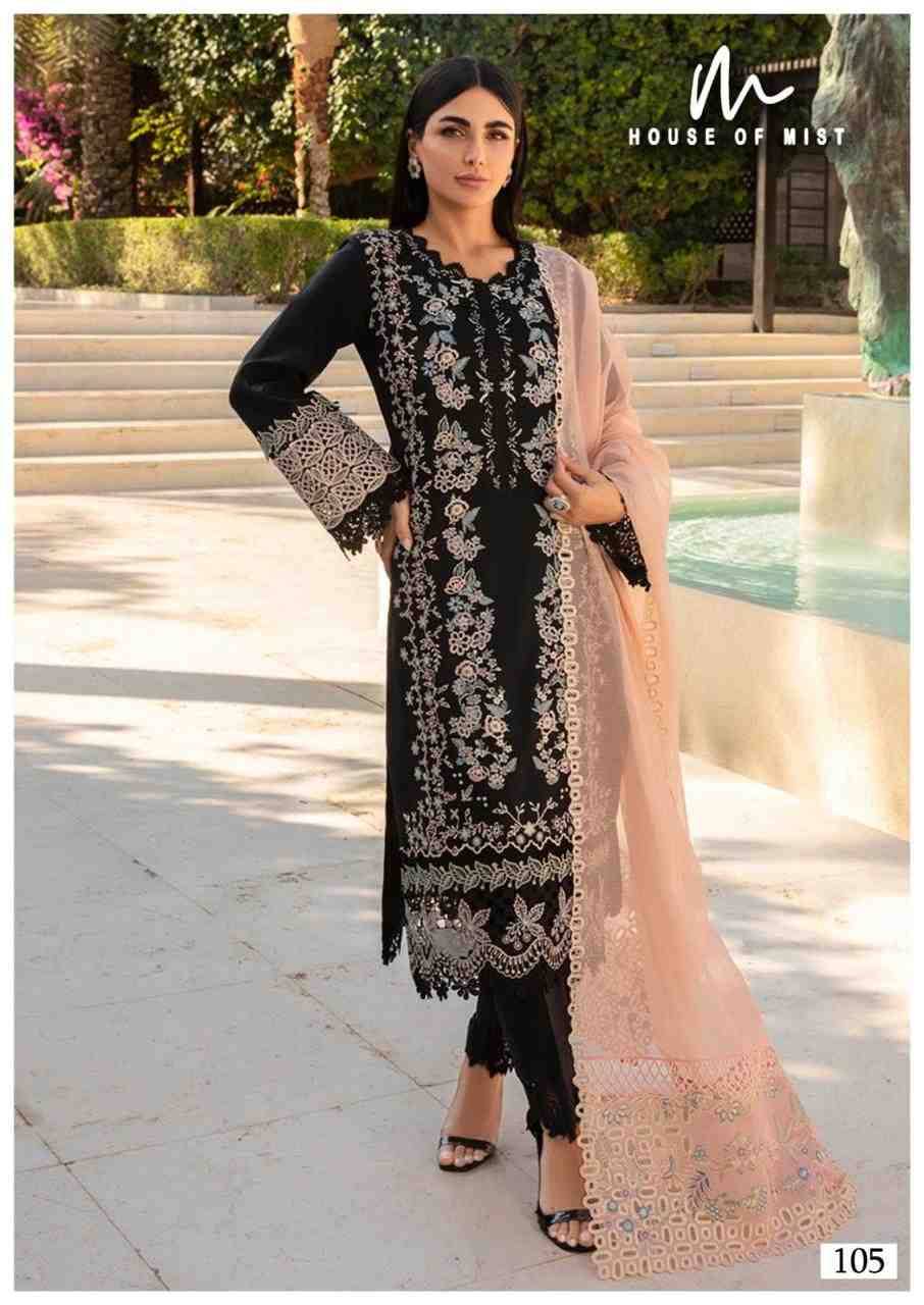 Ghazal Super Hit Collection By House Of Mist 101 To 106 Series Beautiful Festive Suits Colorful Stylish Fancy Casual Wear & Ethnic Wear Pure Cotton Print Dresses At Wholesale Price