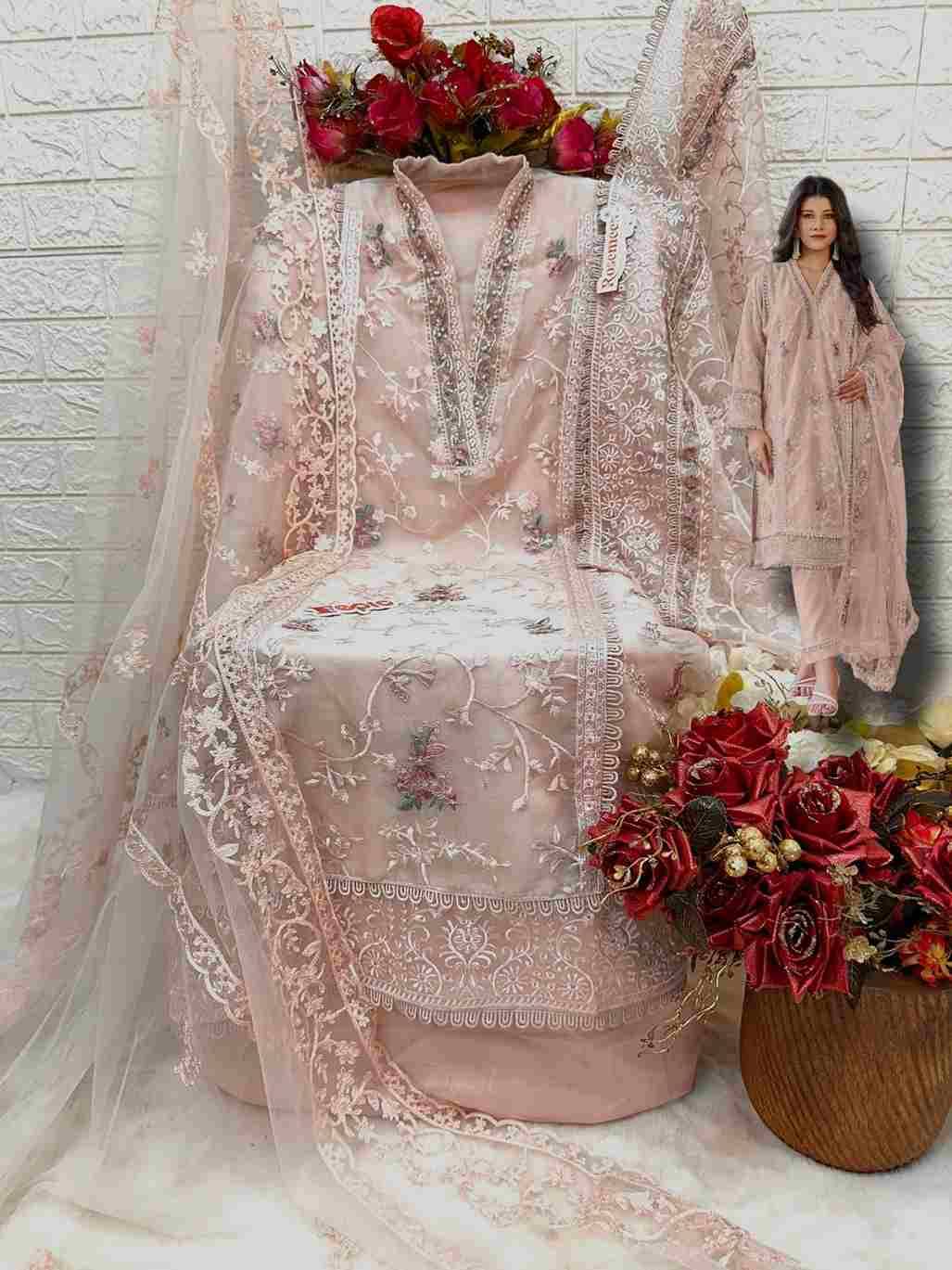 Fepic 1631 Colours By Fepic 1631-A To 1631-C Series Beautiful Pakistani Suits Colorful Stylish Fancy Casual Wear & Ethnic Wear Organza Embroidered Dresses At Wholesale Price