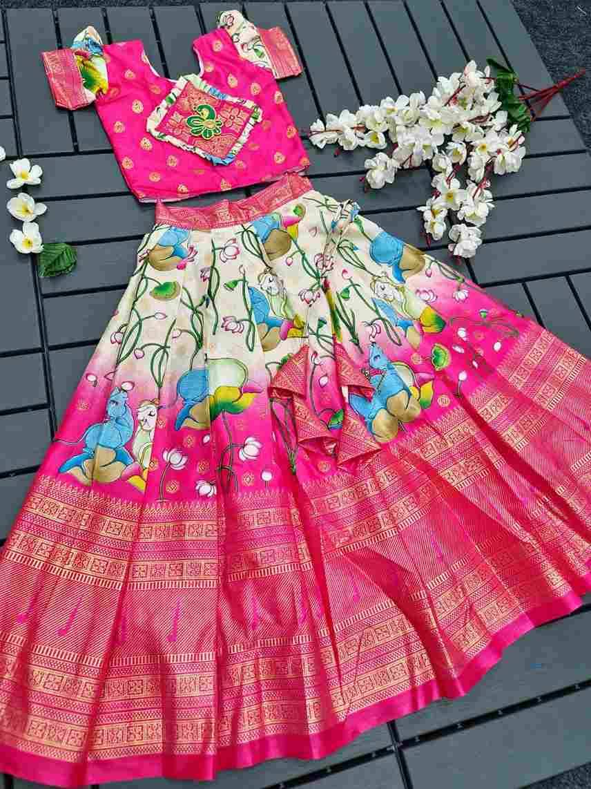 PVR-KIDS VOL-06 BY FASHID WHOLESALE 01 TO 09 SERIES DESIGNER BEAUTIFUL NAVRATRI COLLECTION OCCASIONAL WEAR & PARTY WEAR SILK LEHENGAS AT WHOLESALE PRICE