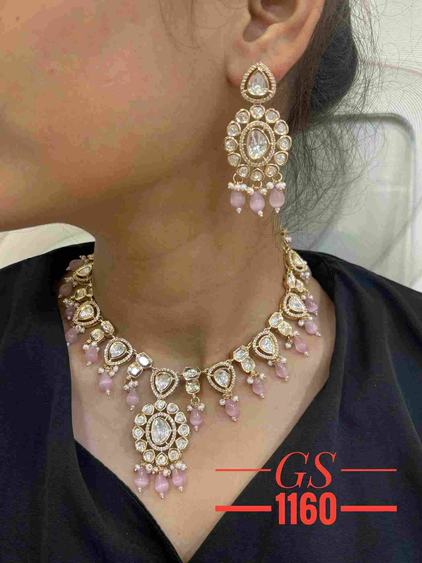 GS-1160 By Fashid Wholesale 01 To 05 Series Traditional Artificial Jewellery For Indian Attire At Exclusive Range.