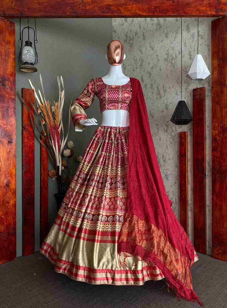 LG-NAVRATRI VOL-2 BY FASHID WHOLESALE 01 TO 06 SERIES DESIGNER BEAUTIFUL WEDDING COLLECTION OCCASIONAL WEAR & PARTY WEAR SATIN LEHENGAS AT WHOLESALE PRICE